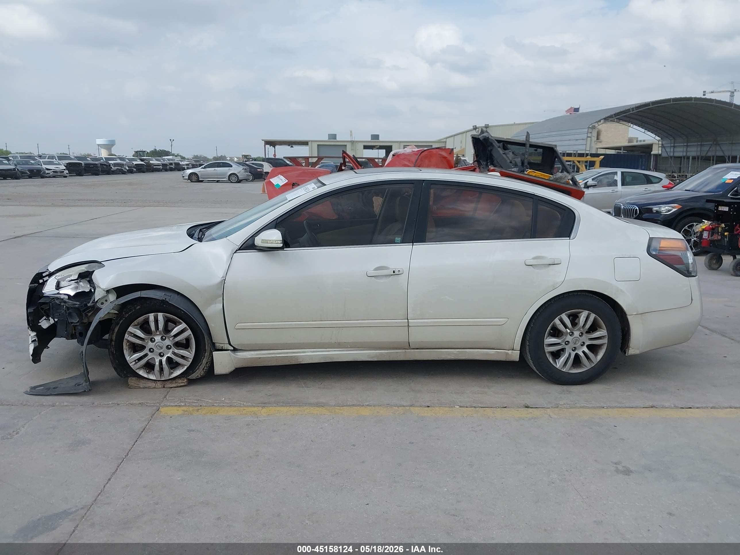 2011 Nissan Altima 2.5 S White vin: 1N4AL2AP0BN473220