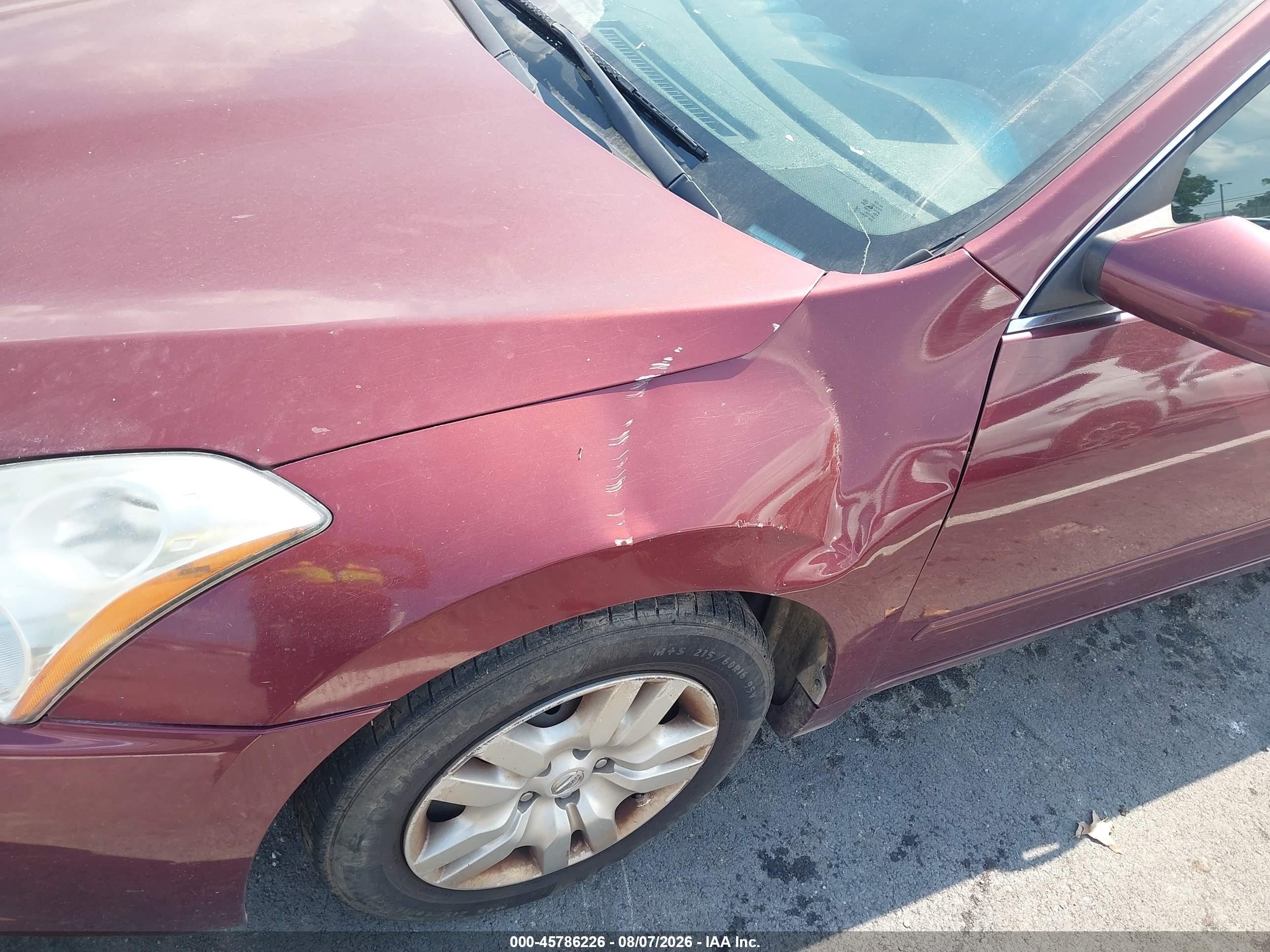 2011 Nissan Altima 2.5 S Red vin: 1N4AL2AP0BN486887