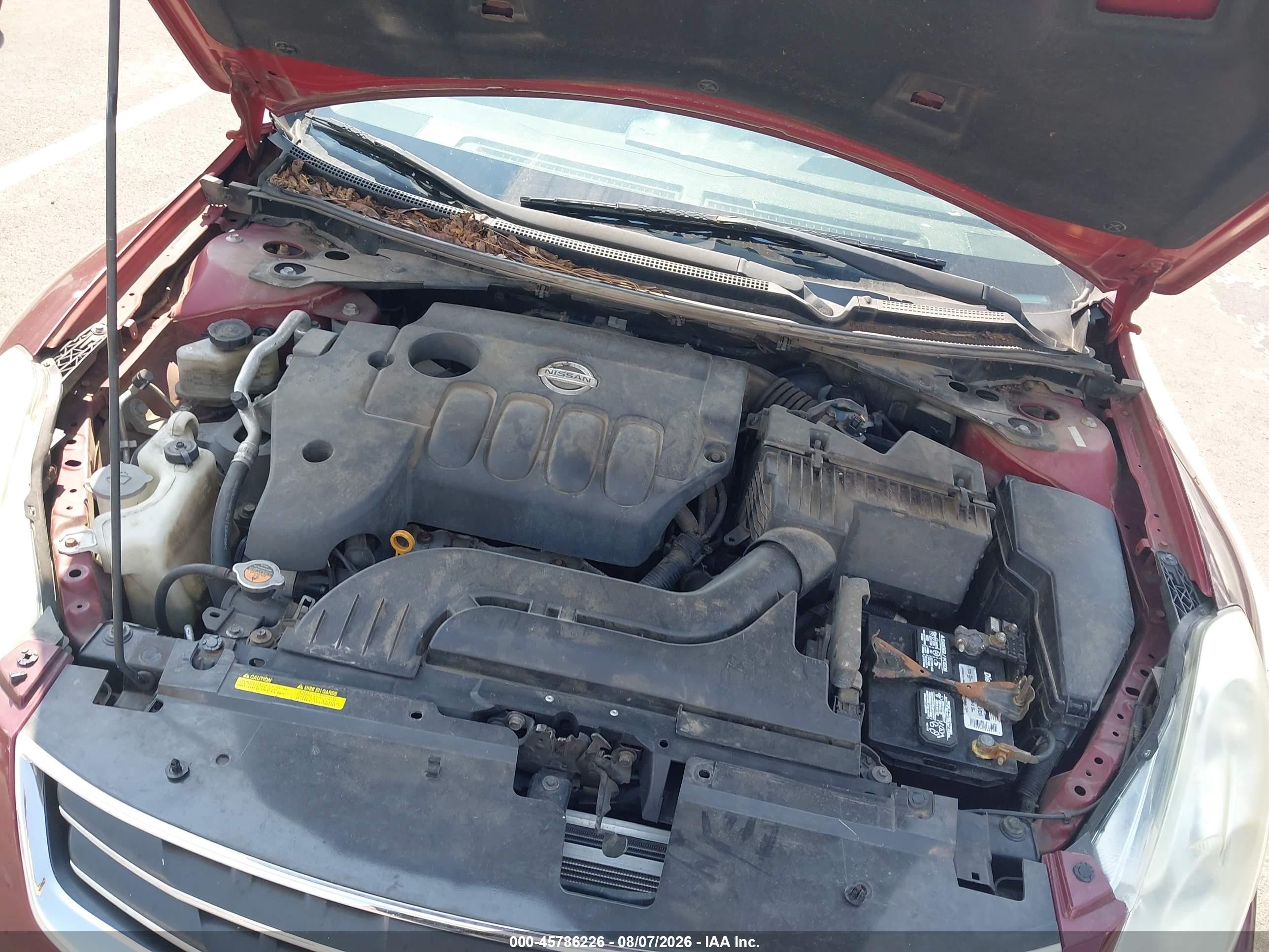 2011 Nissan Altima 2.5 S Red vin: 1N4AL2AP0BN486887