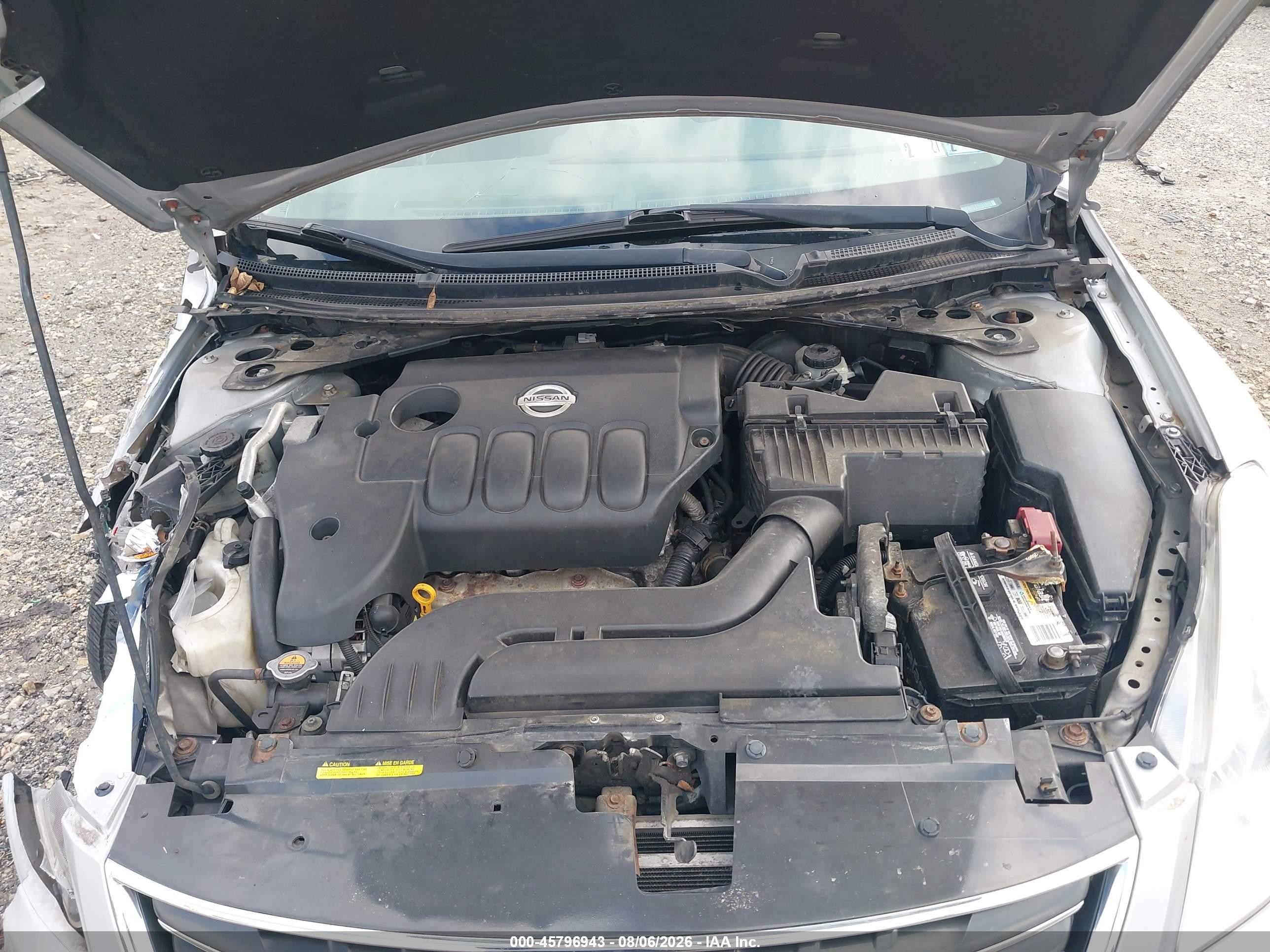 2011 Nissan Altima 2.5 S Silver vin: 1N4AL2AP0BN508192