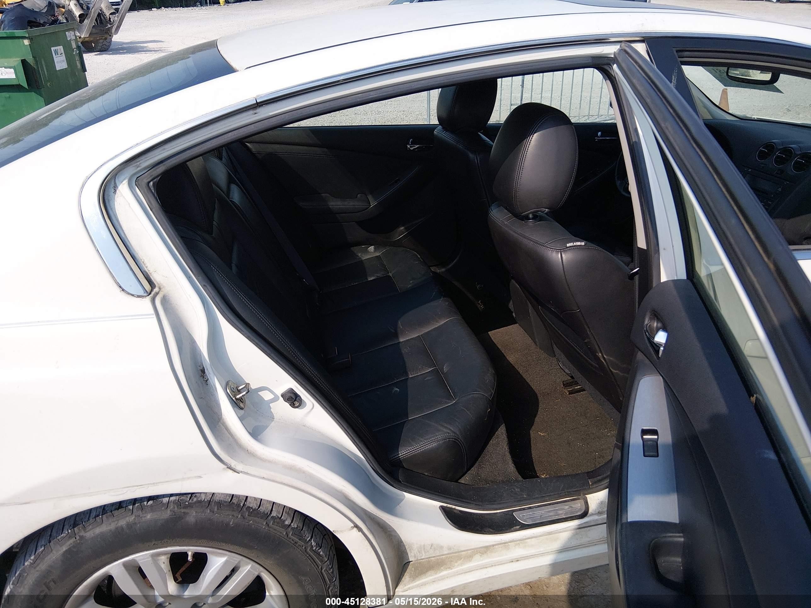 2012 Nissan Altima 2.5 S White vin: 1N4AL2AP0CC103477