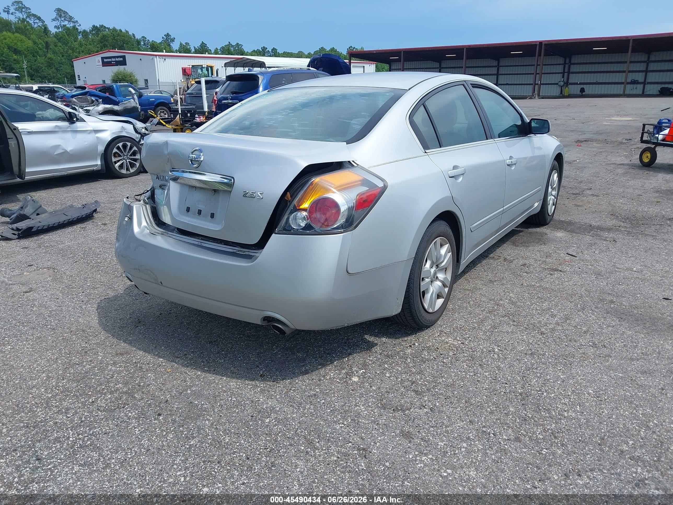 2012 Nissan Altima 2.5 S Silver vin: 1N4AL2AP0CC105052