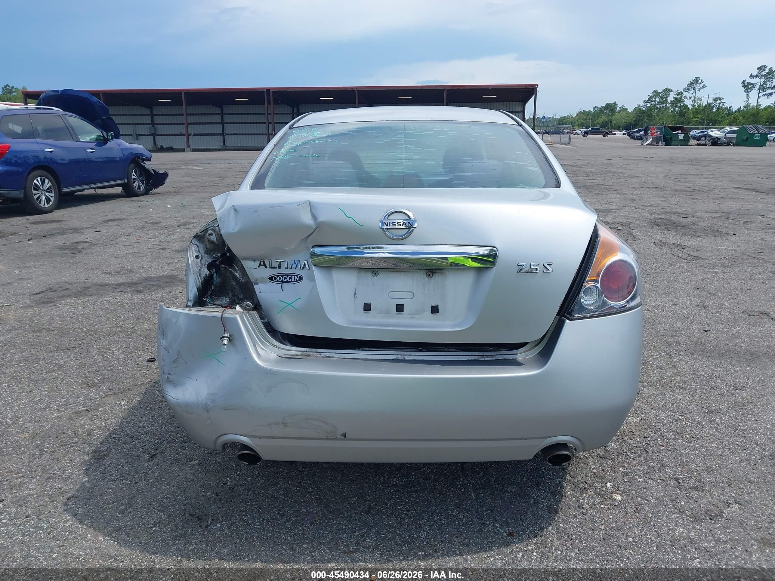 2012 Nissan Altima 2.5 S Silver vin: 1N4AL2AP0CC105052