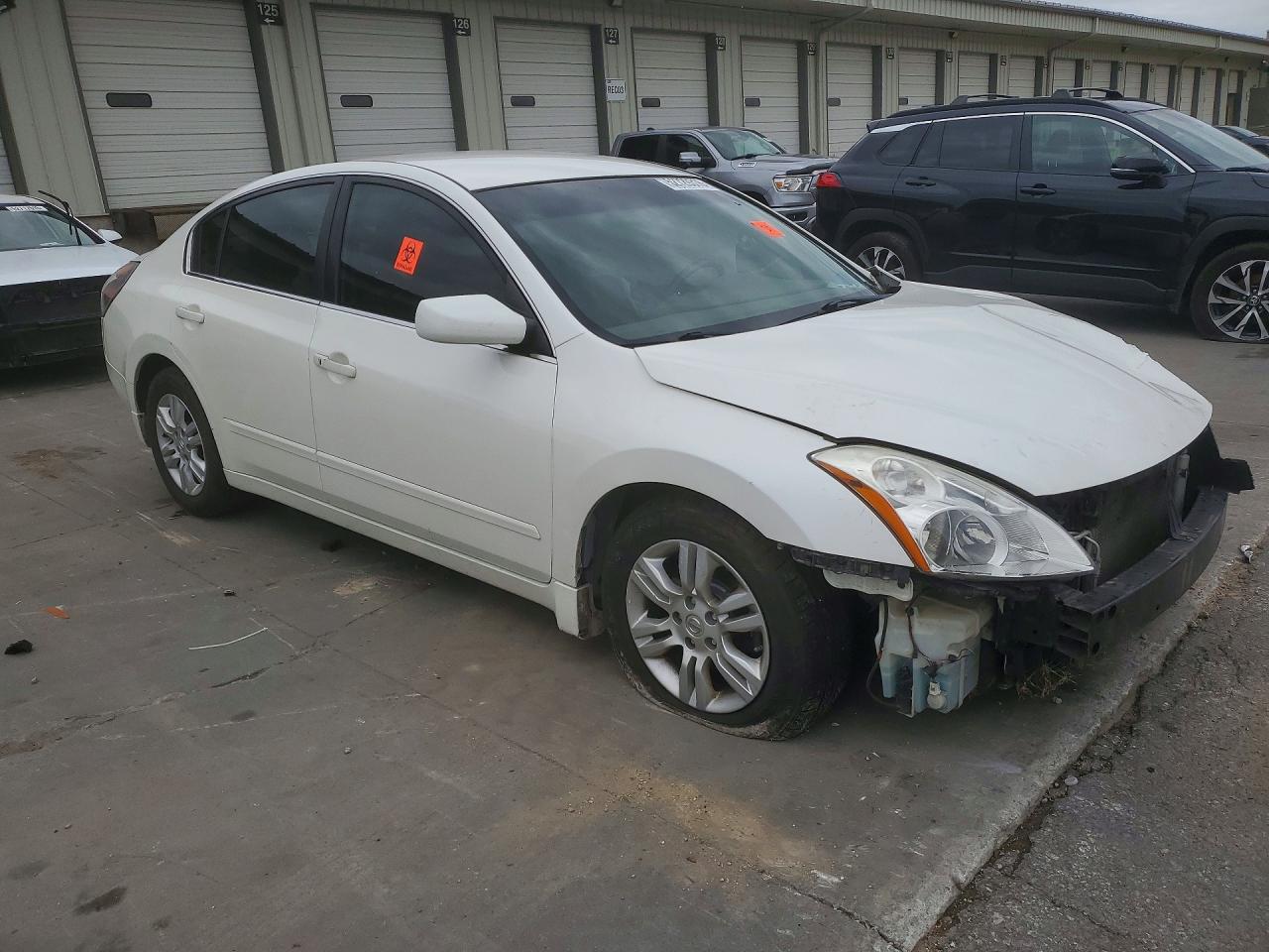 2012 Nissan Altima 2.5 White vin: 1N4AL2AP0CC114687