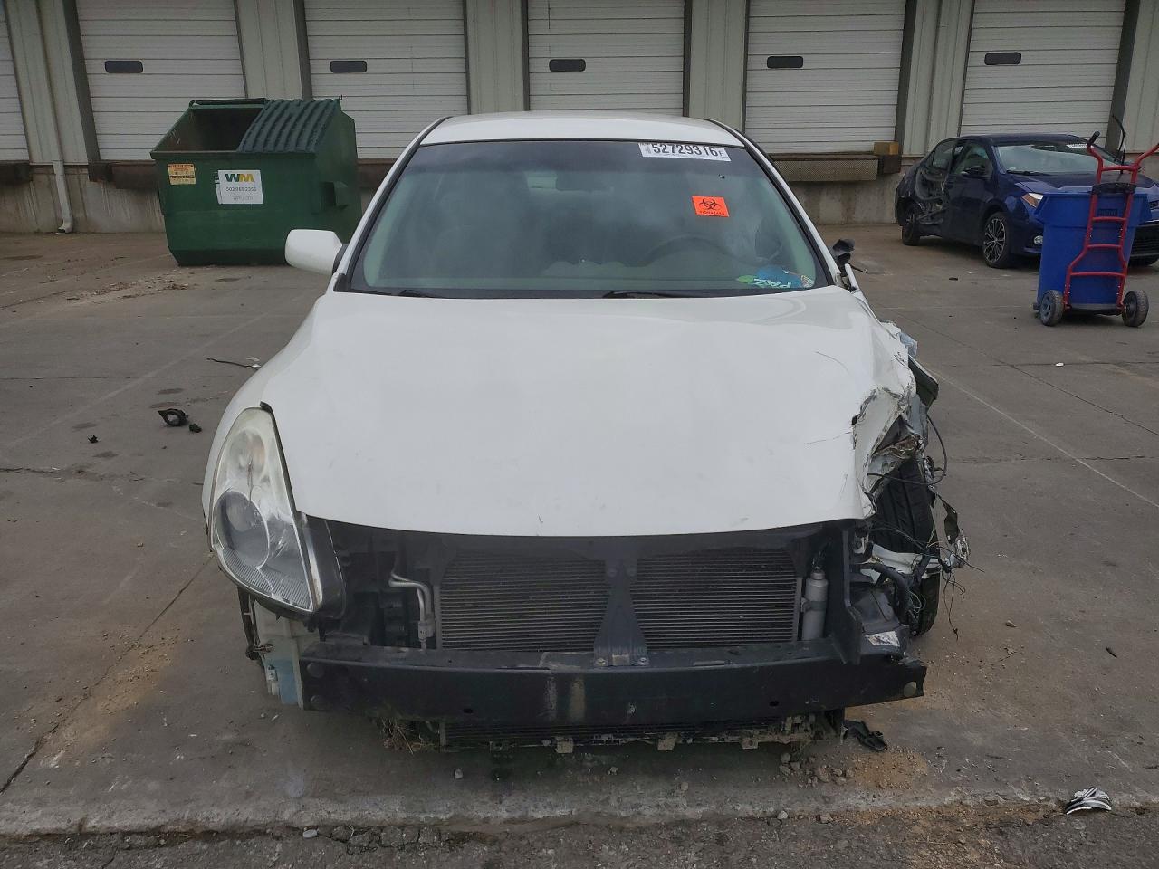 2012 Nissan Altima 2.5 White vin: 1N4AL2AP0CC114687