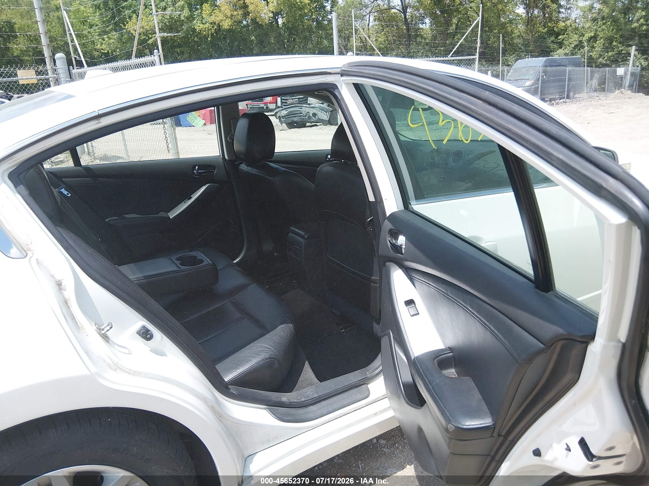 2012 Nissan Altima 2.5 S White vin: 1N4AL2AP0CC125270