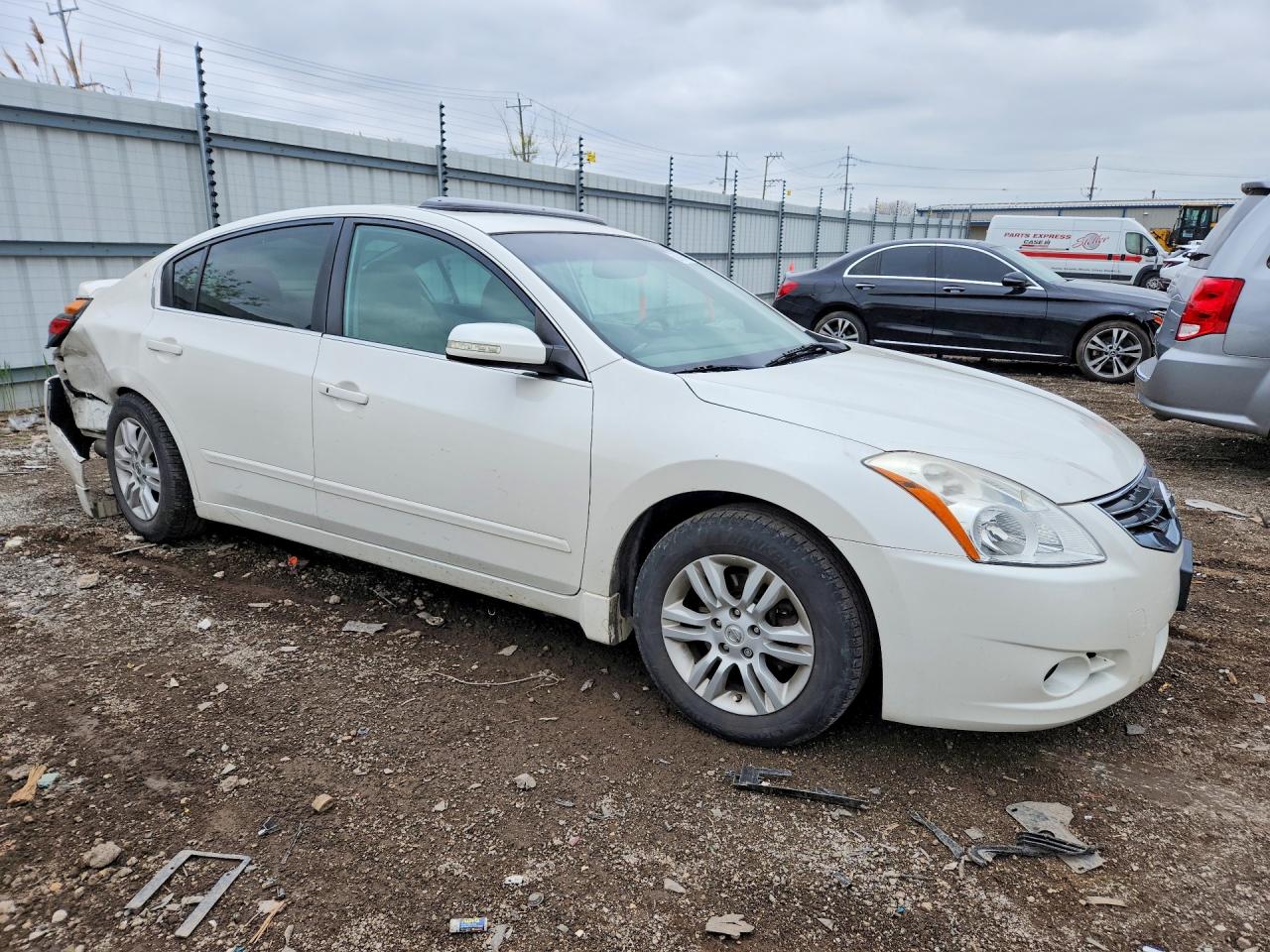 2012 Nissan Altima 2.5 White vin: 1N4AL2AP0CC128881
