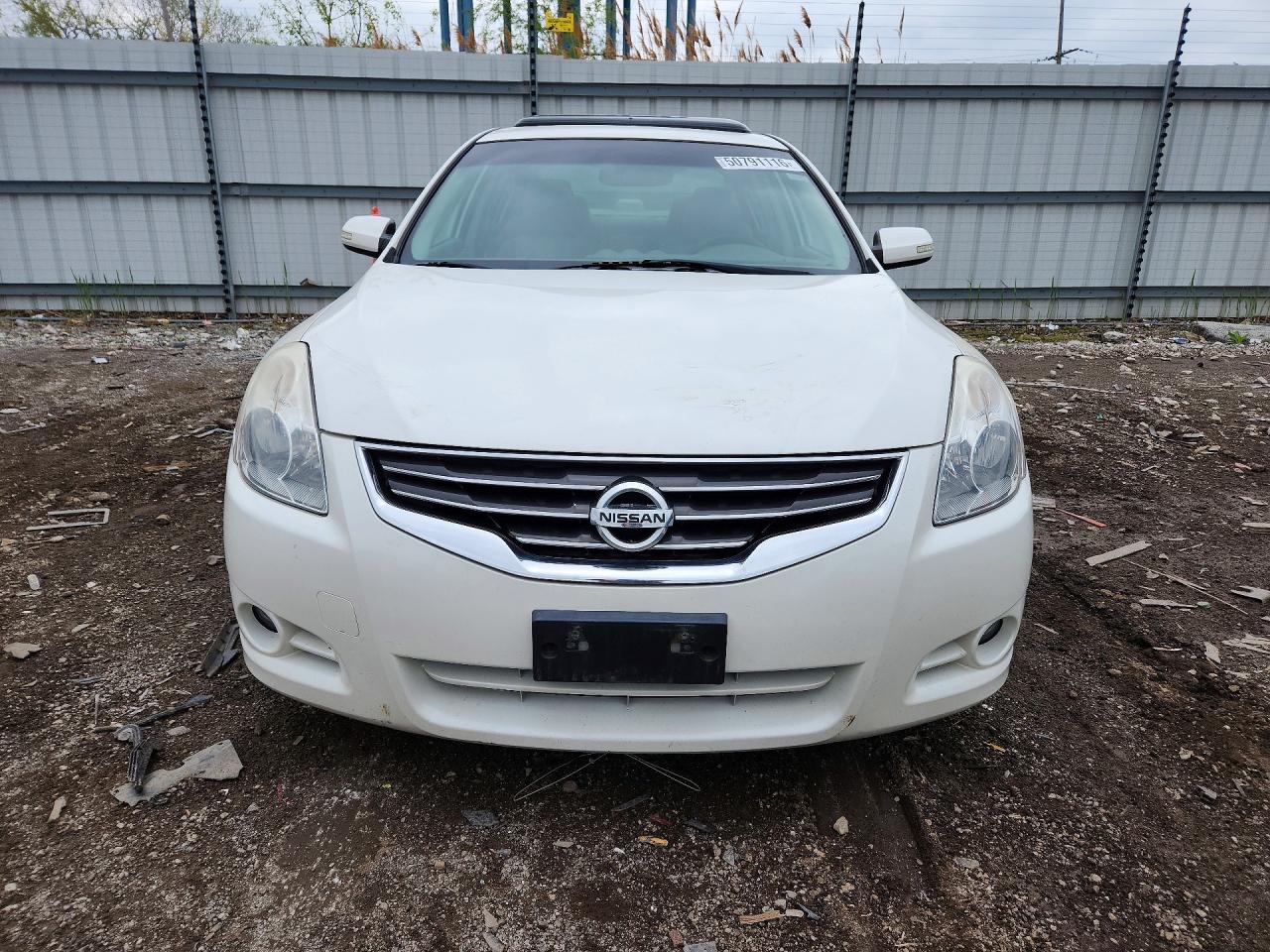2012 Nissan Altima 2.5 White vin: 1N4AL2AP0CC128881