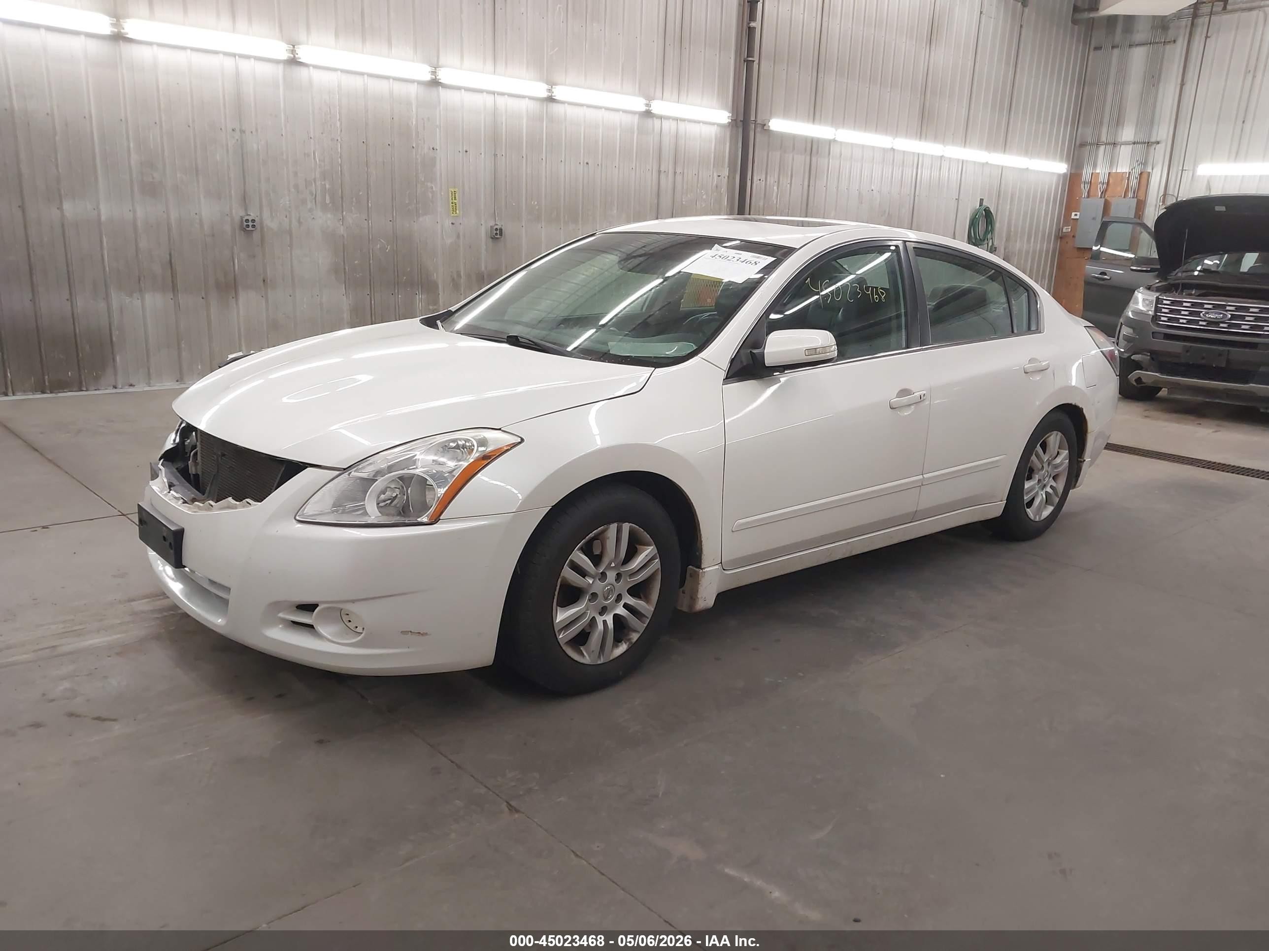 2012 Nissan Altima 2.5 S White vin: 1N4AL2AP0CC131067
