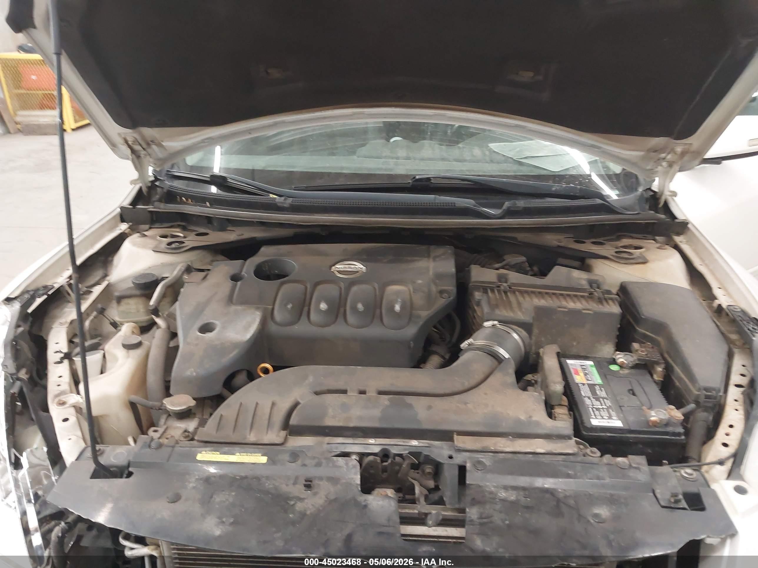 2012 Nissan Altima 2.5 S White vin: 1N4AL2AP0CC131067