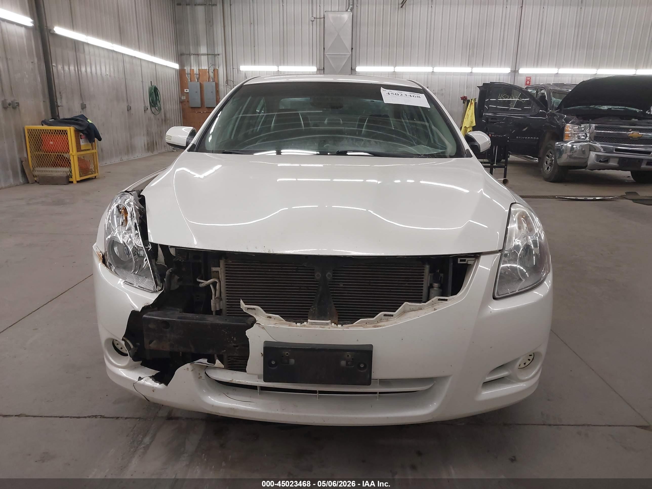2012 Nissan Altima 2.5 S White vin: 1N4AL2AP0CC131067