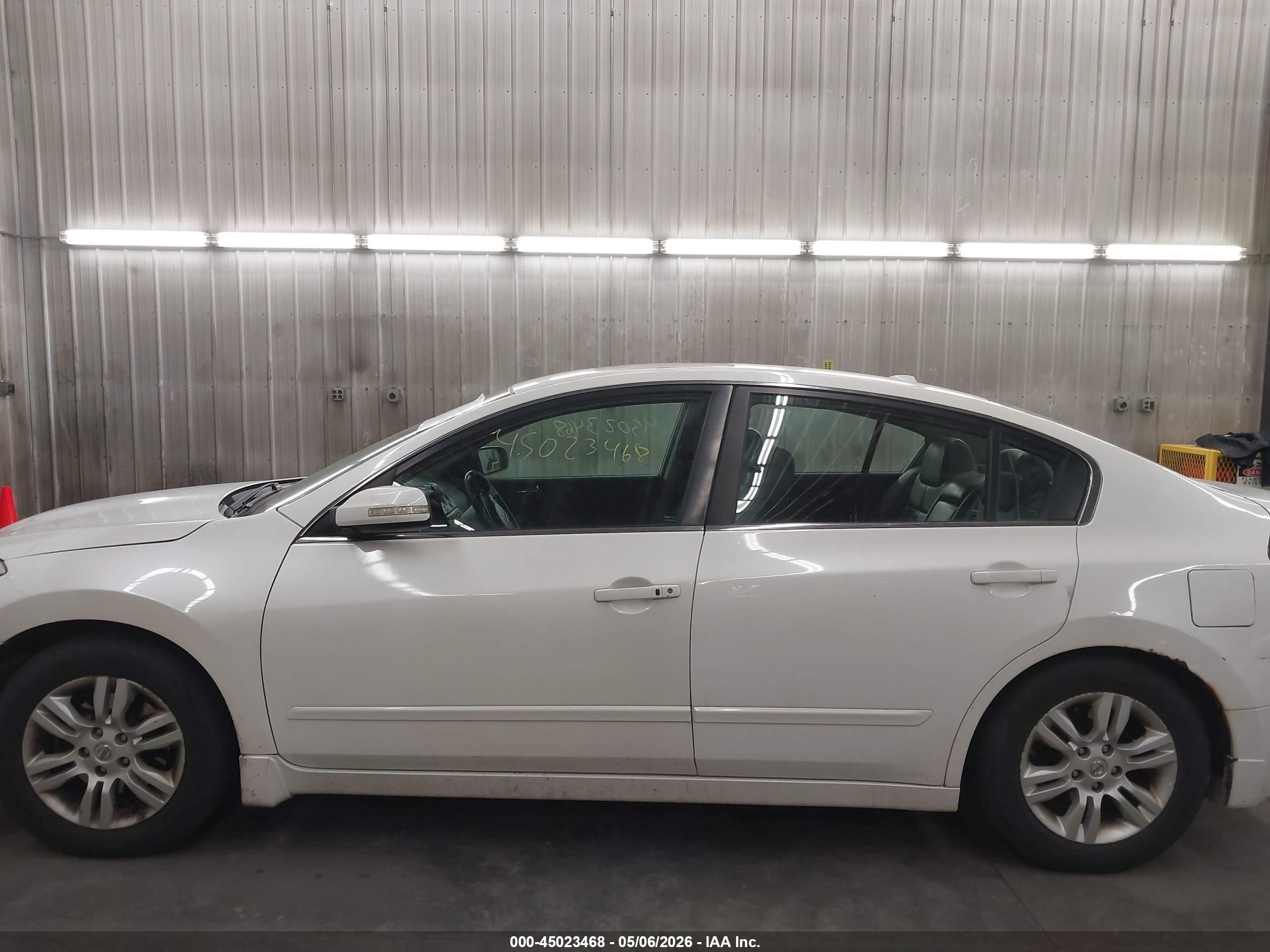 2012 Nissan Altima 2.5 S White vin: 1N4AL2AP0CC131067
