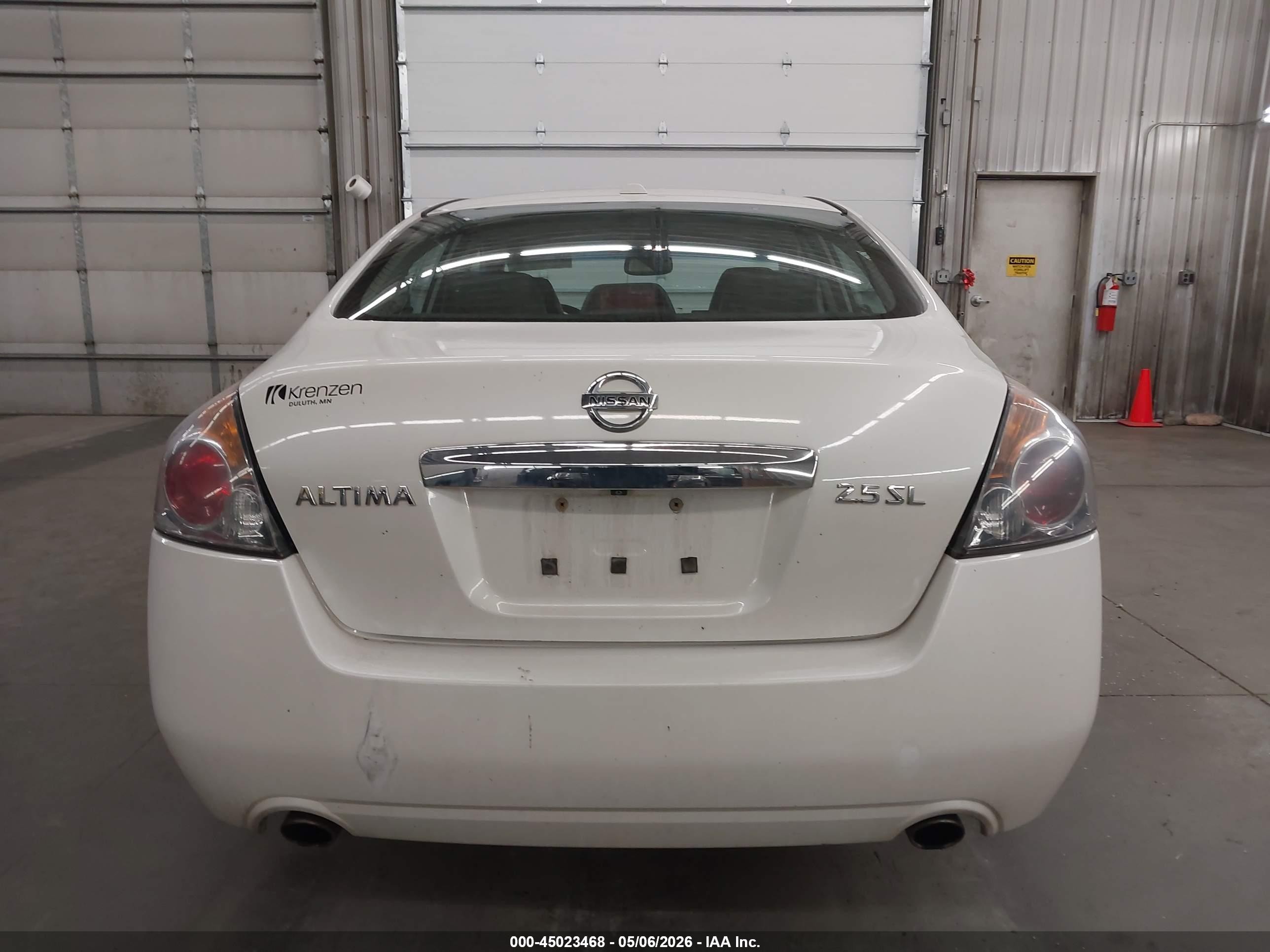 2012 Nissan Altima 2.5 S White vin: 1N4AL2AP0CC131067