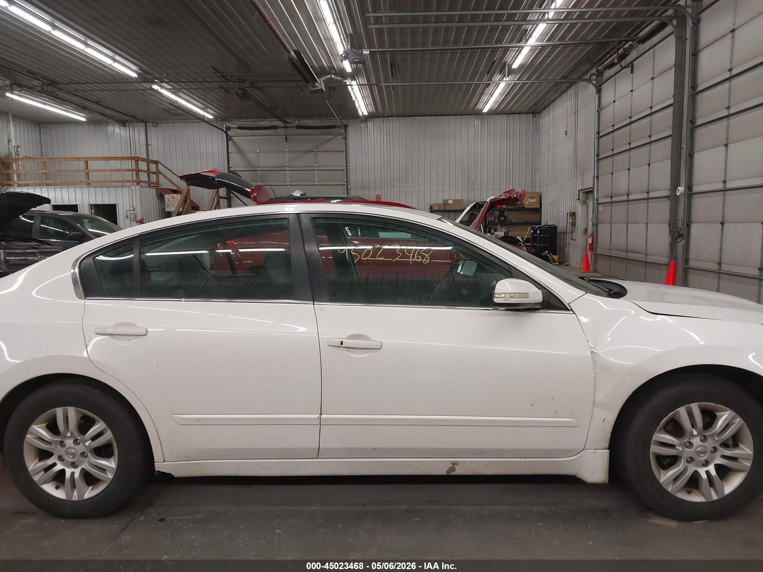 2012 Nissan Altima 2.5 S White vin: 1N4AL2AP0CC131067
