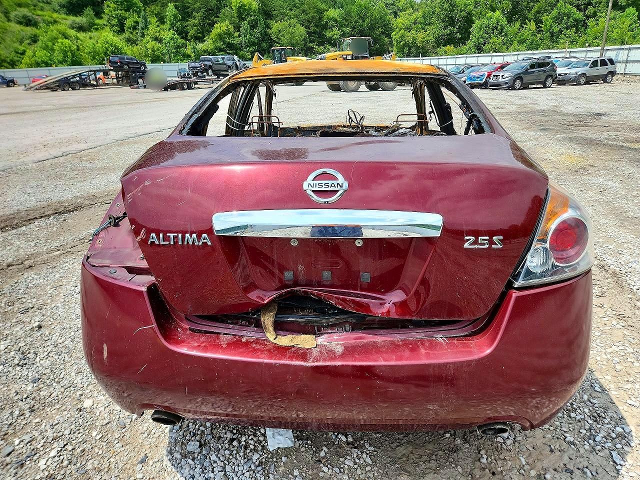 2012 Nissan Altima 2.5 Бордовый vin: 1N4AL2AP0CC134468