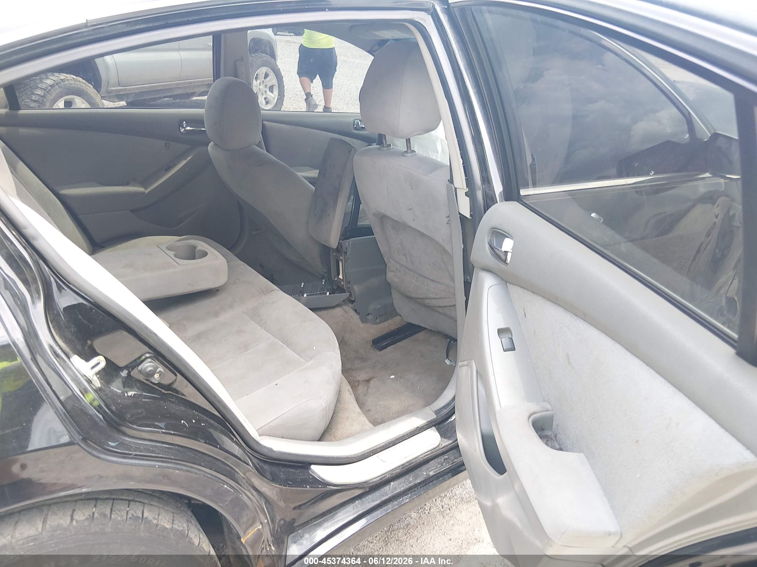 2012 Nissan Altima 2.5 S Black vin: 1N4AL2AP0CC143333