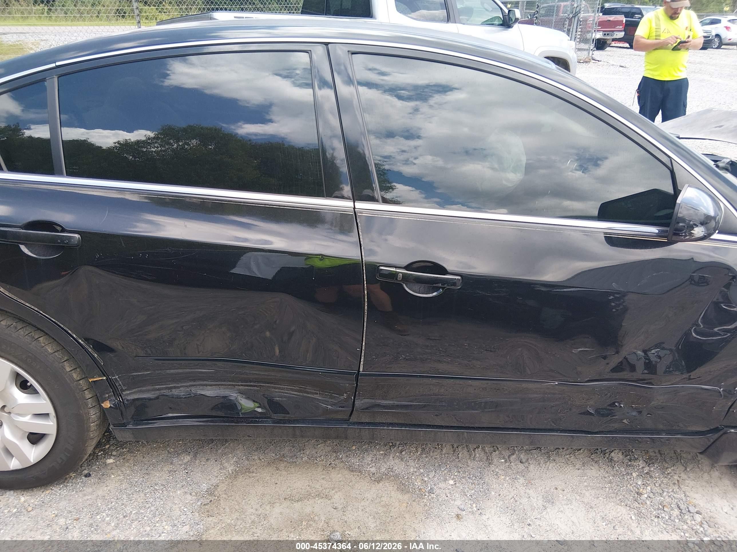 2012 Nissan Altima 2.5 S Black vin: 1N4AL2AP0CC143333
