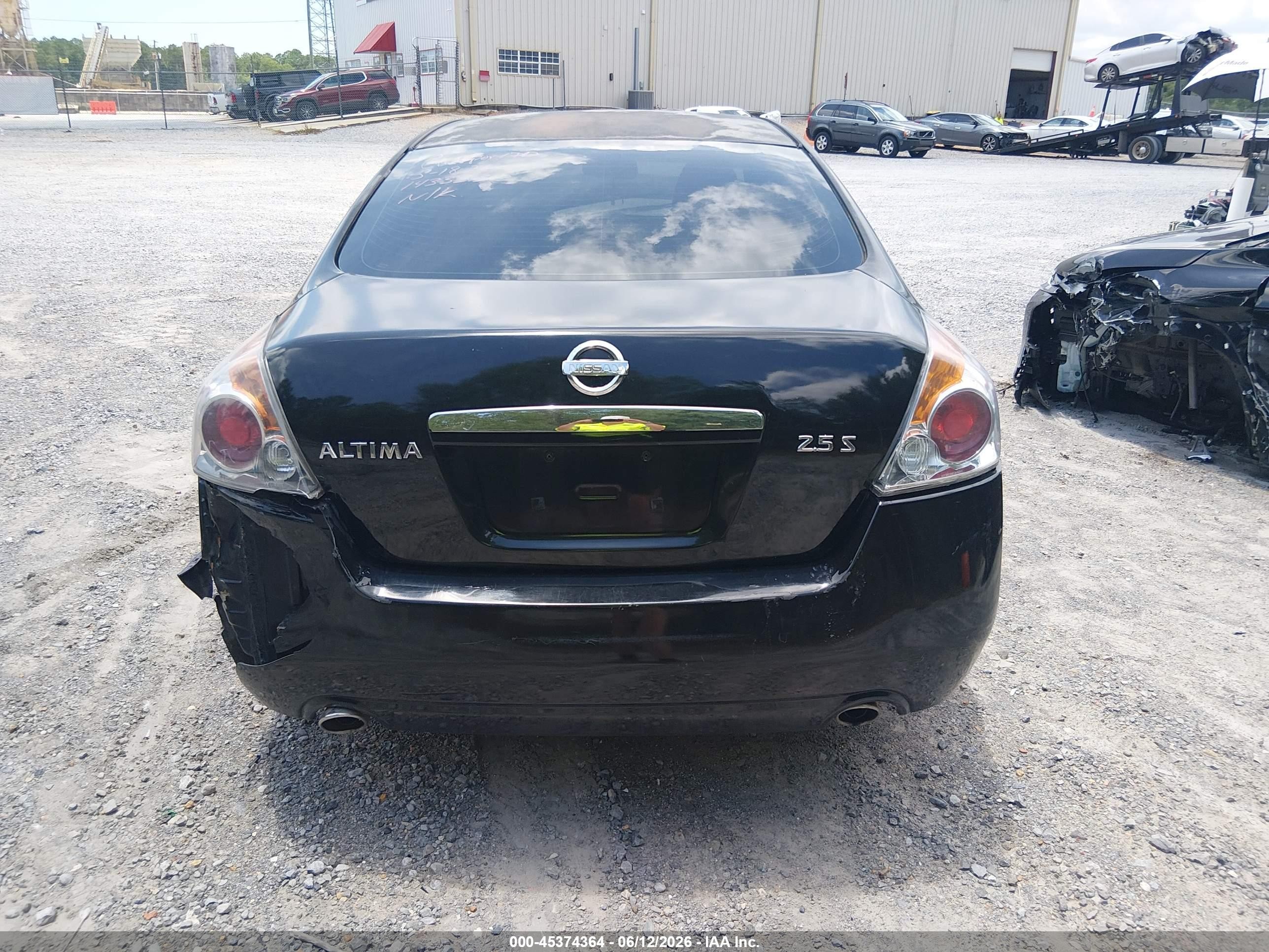 2012 Nissan Altima 2.5 S Black vin: 1N4AL2AP0CC143333