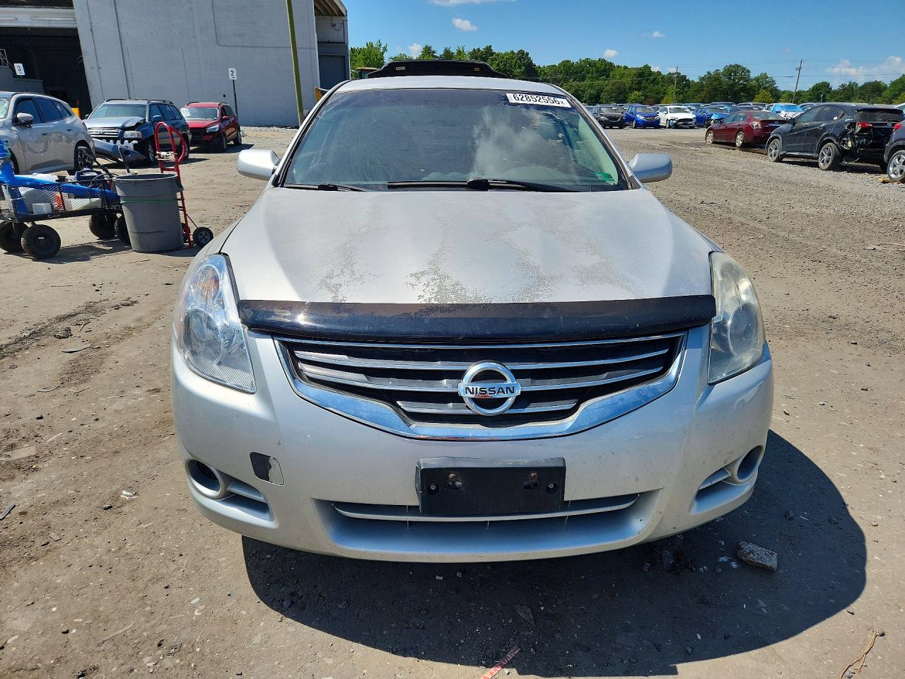 2012 Nissan Altima 2.5 Серебряный vin: 1N4AL2AP0CC155532