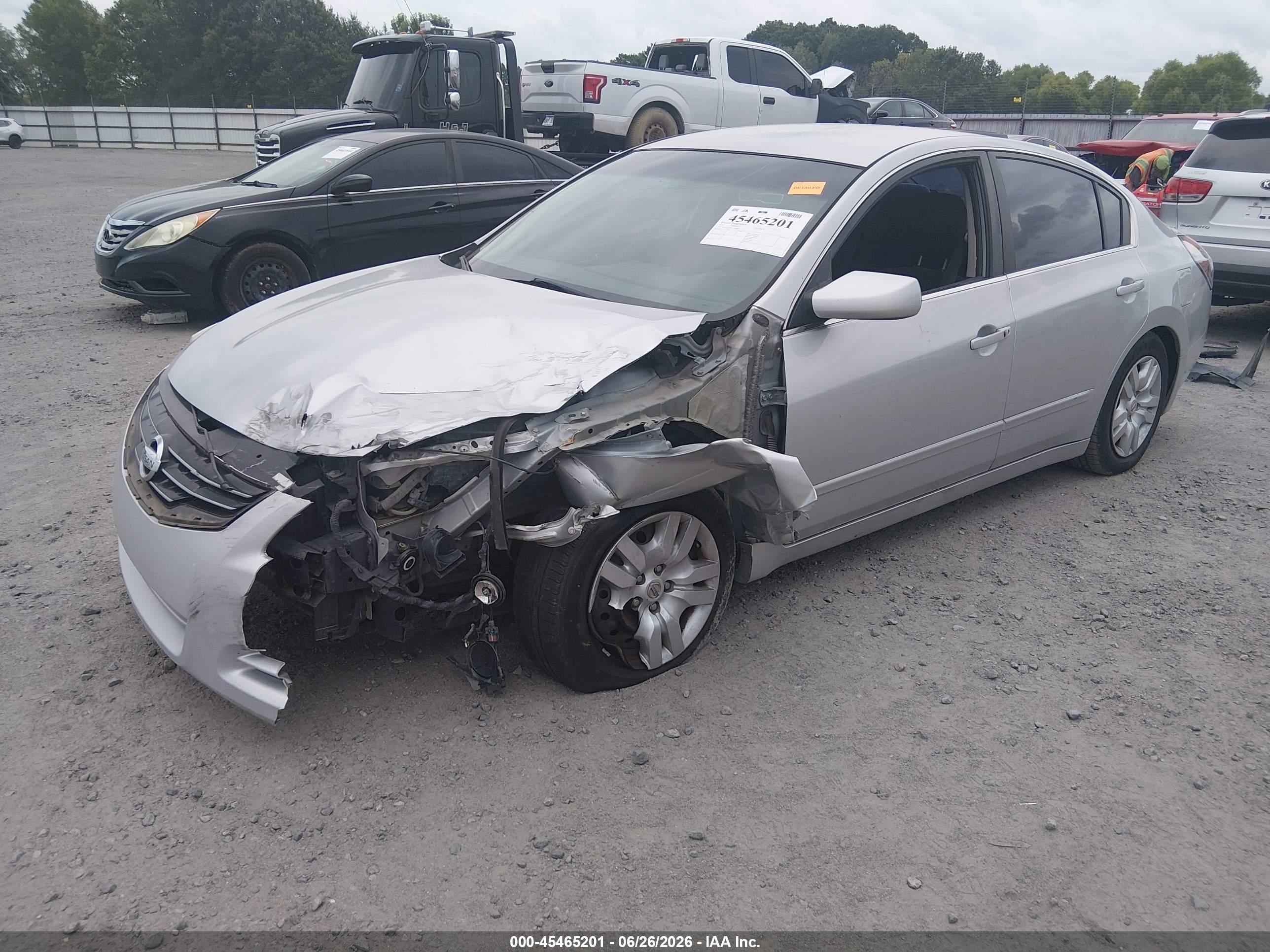 2012 Nissan Altima 2.5 S Silver vin: 1N4AL2AP0CC160889