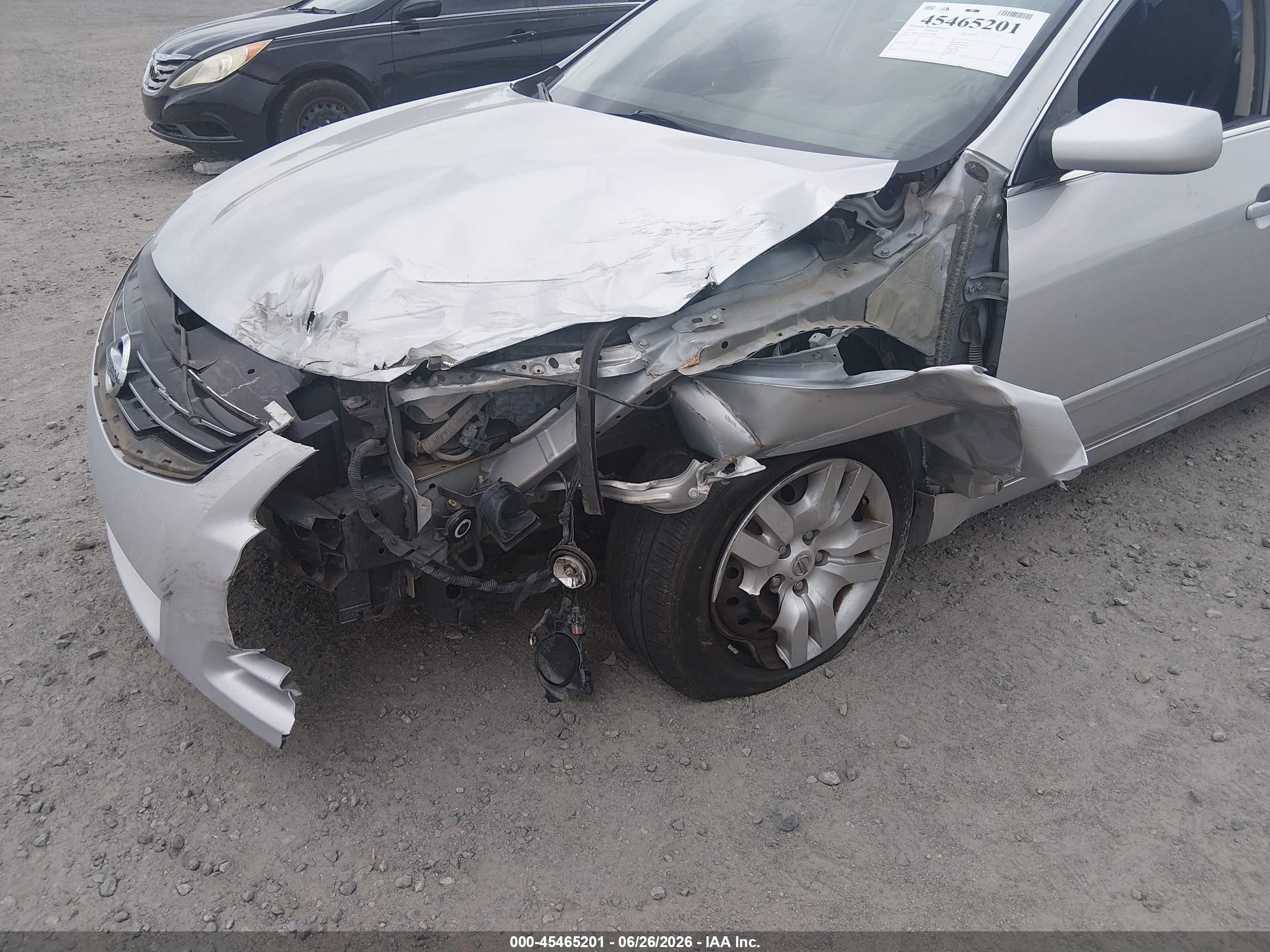 2012 Nissan Altima 2.5 S Silver vin: 1N4AL2AP0CC160889