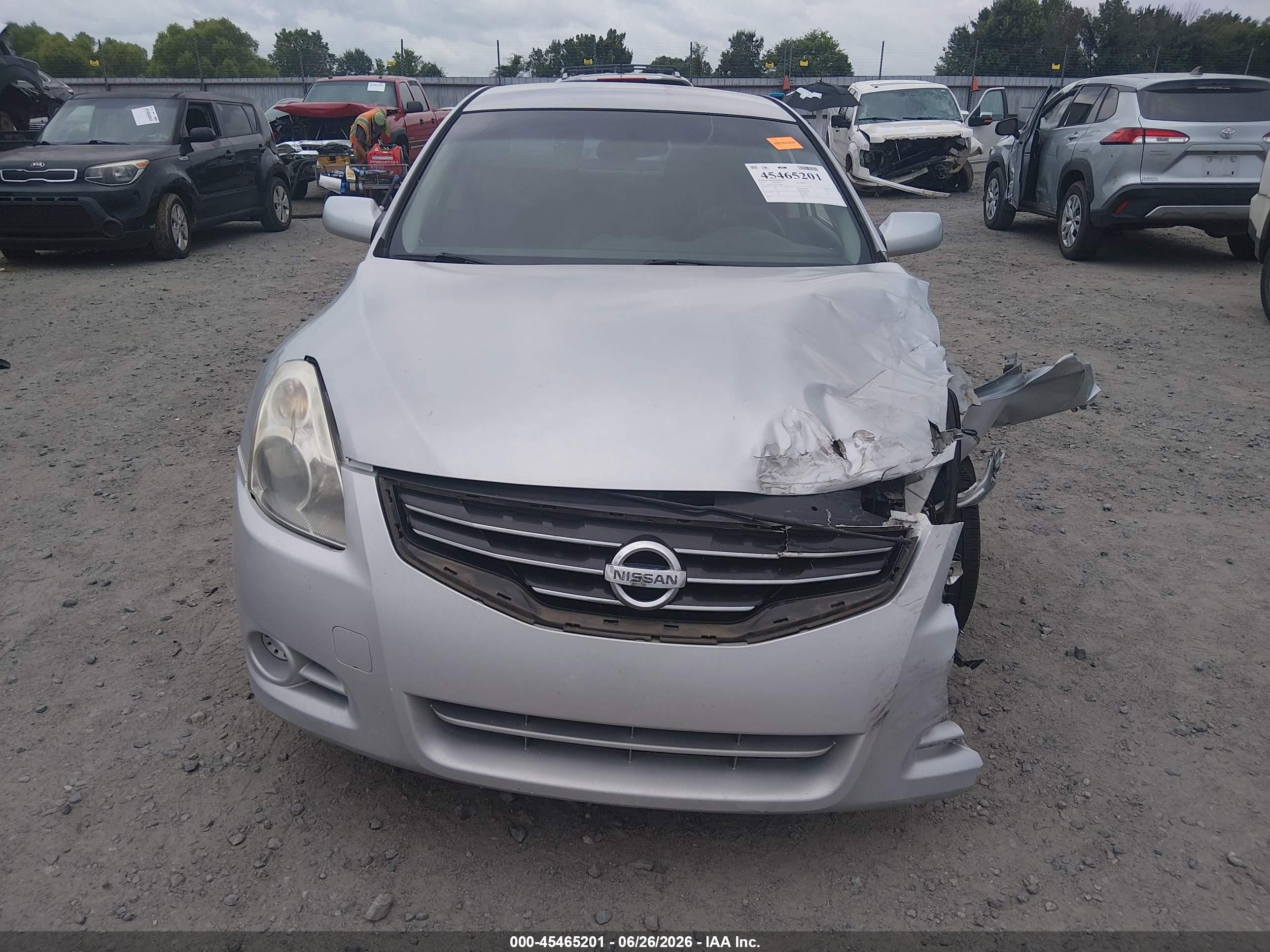 2012 Nissan Altima 2.5 S Silver vin: 1N4AL2AP0CC160889