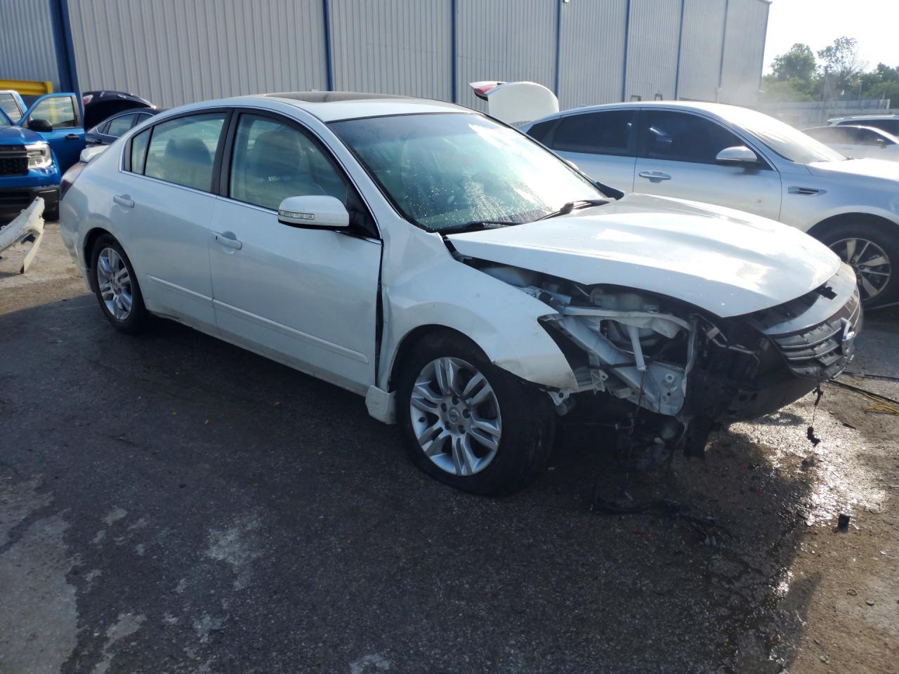 2012 Nissan Altima 2.5 White vin: 1N4AL2AP0CC191740