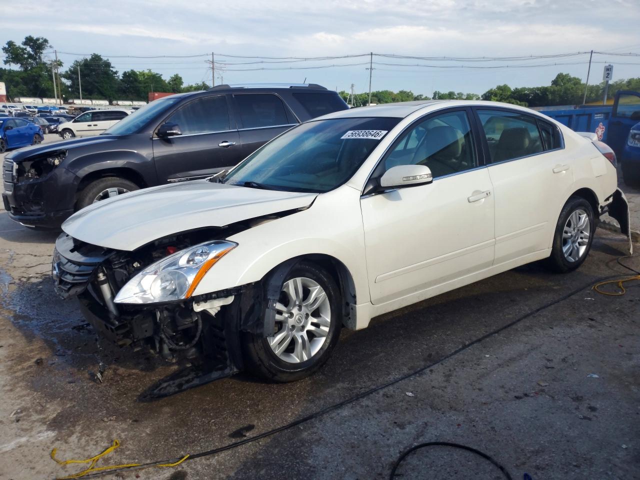 2012 Nissan Altima 2.5 White vin: 1N4AL2AP0CC191740
