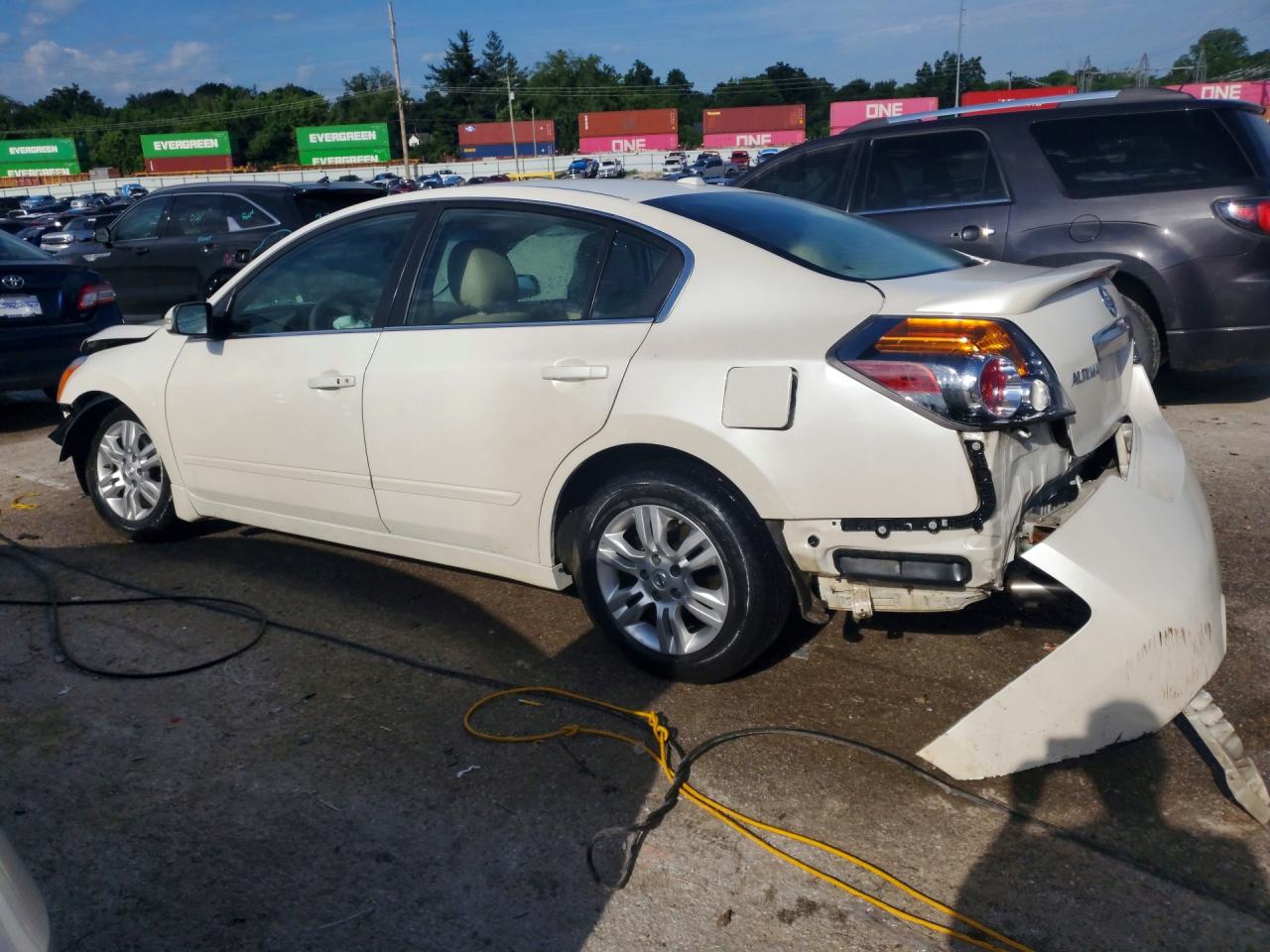 2012 Nissan Altima 2.5 White vin: 1N4AL2AP0CC191740