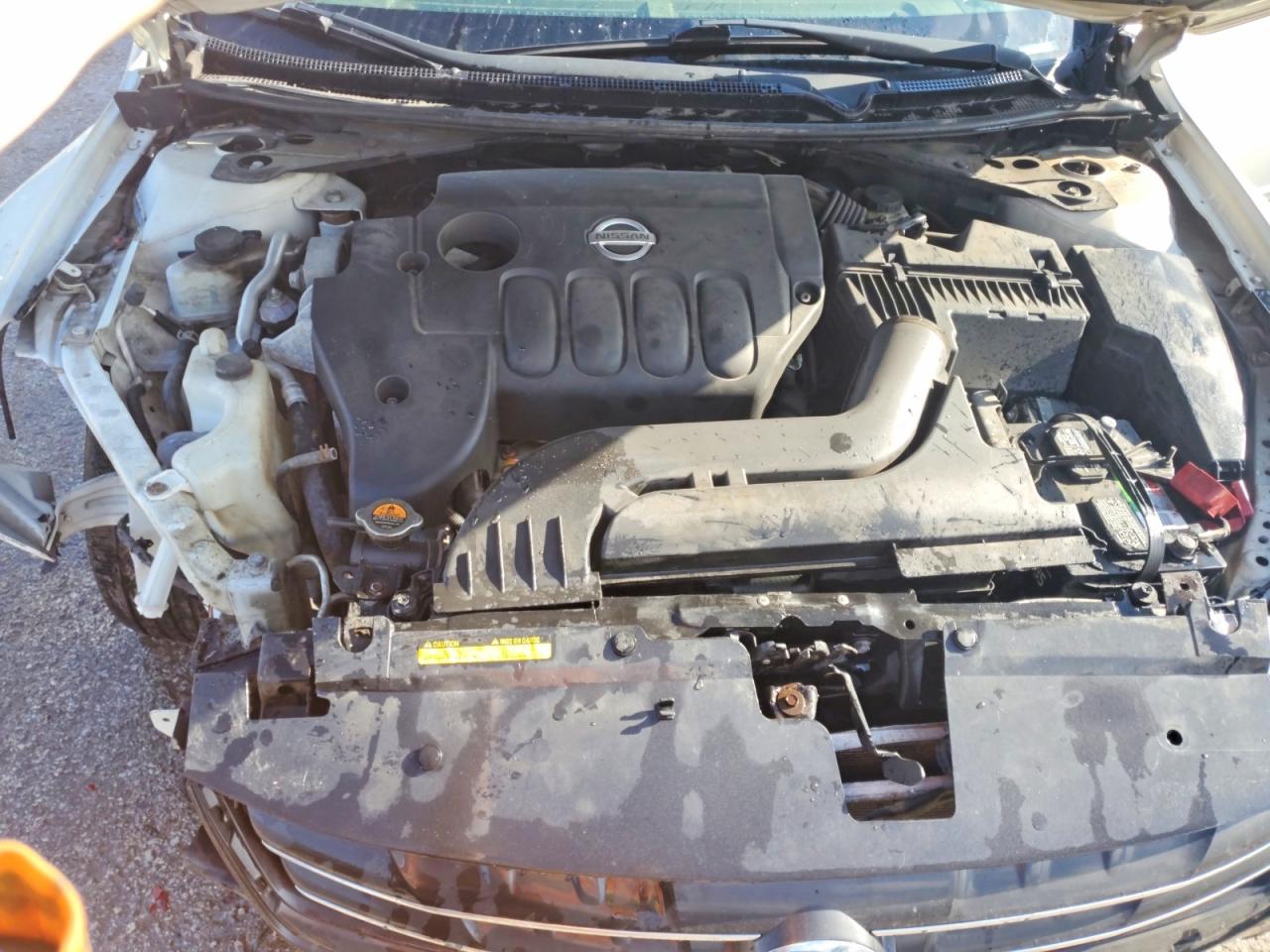 2012 Nissan Altima 2.5 White vin: 1N4AL2AP0CC191740