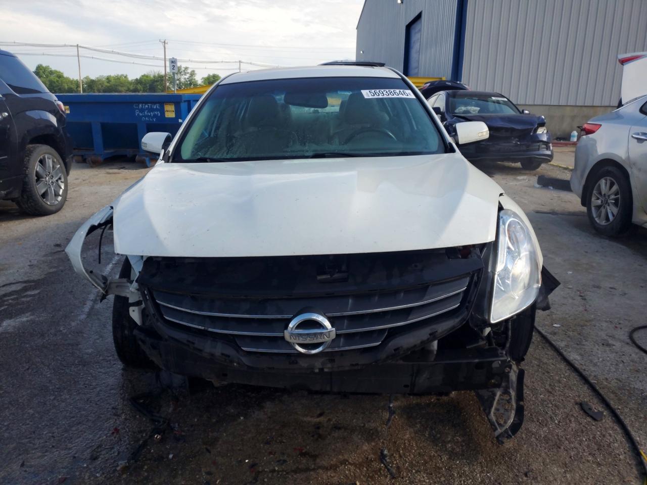 2012 Nissan Altima 2.5 White vin: 1N4AL2AP0CC191740