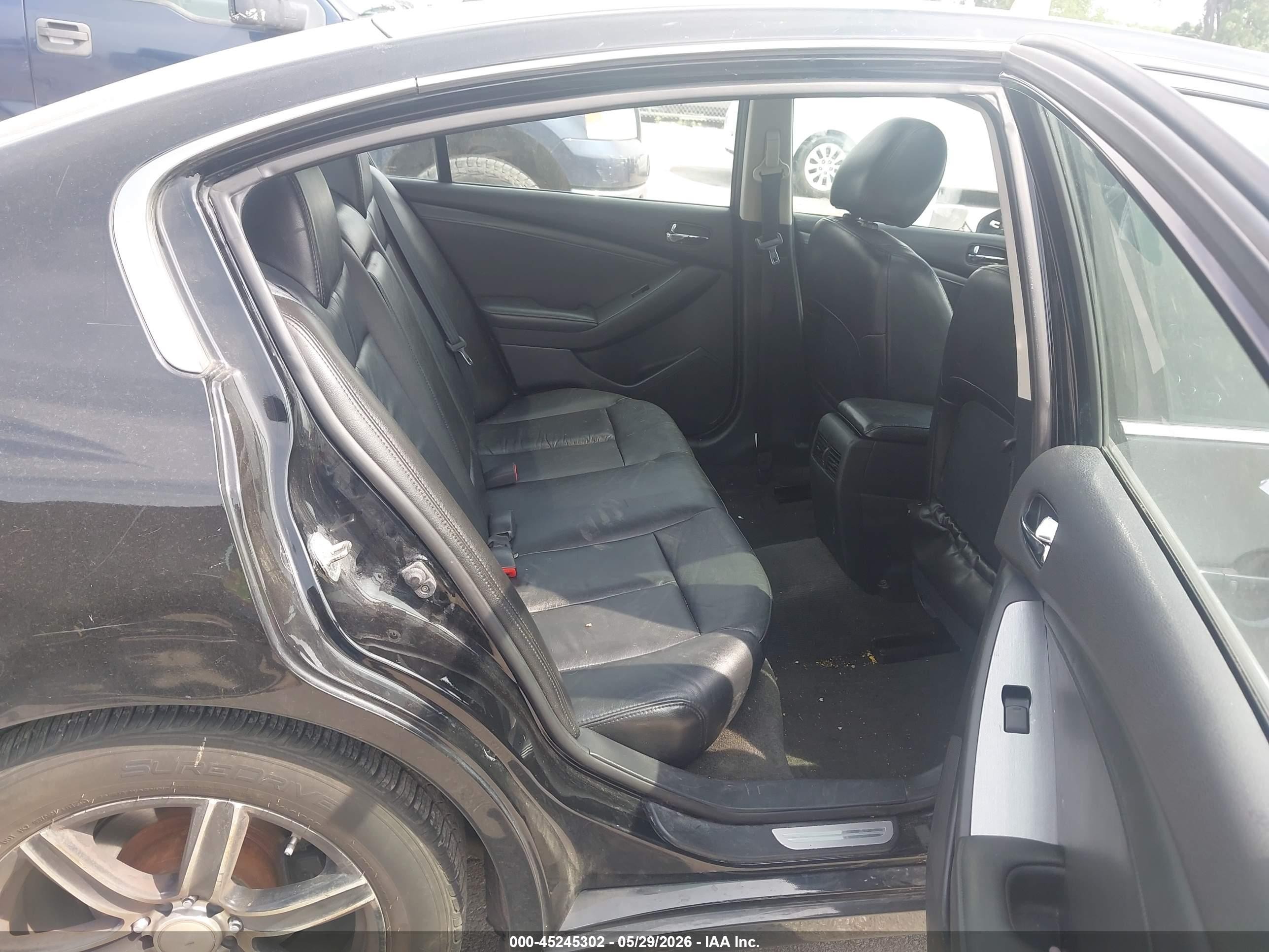 2012 Nissan Altima 2.5 S Black vin: 1N4AL2AP0CC215650