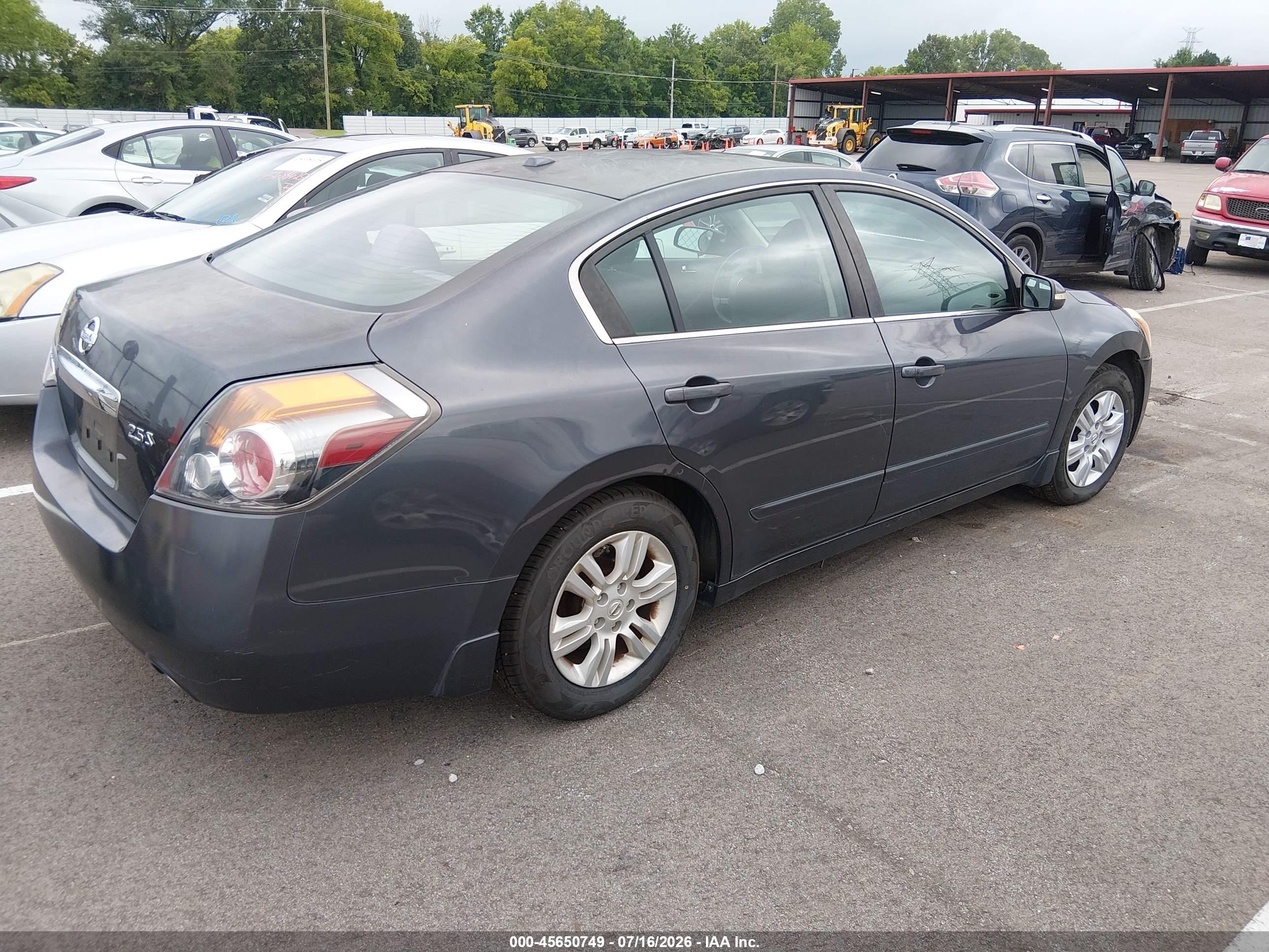 2012 Nissan Altima 2.5 S Blue vin: 1N4AL2AP0CC216409