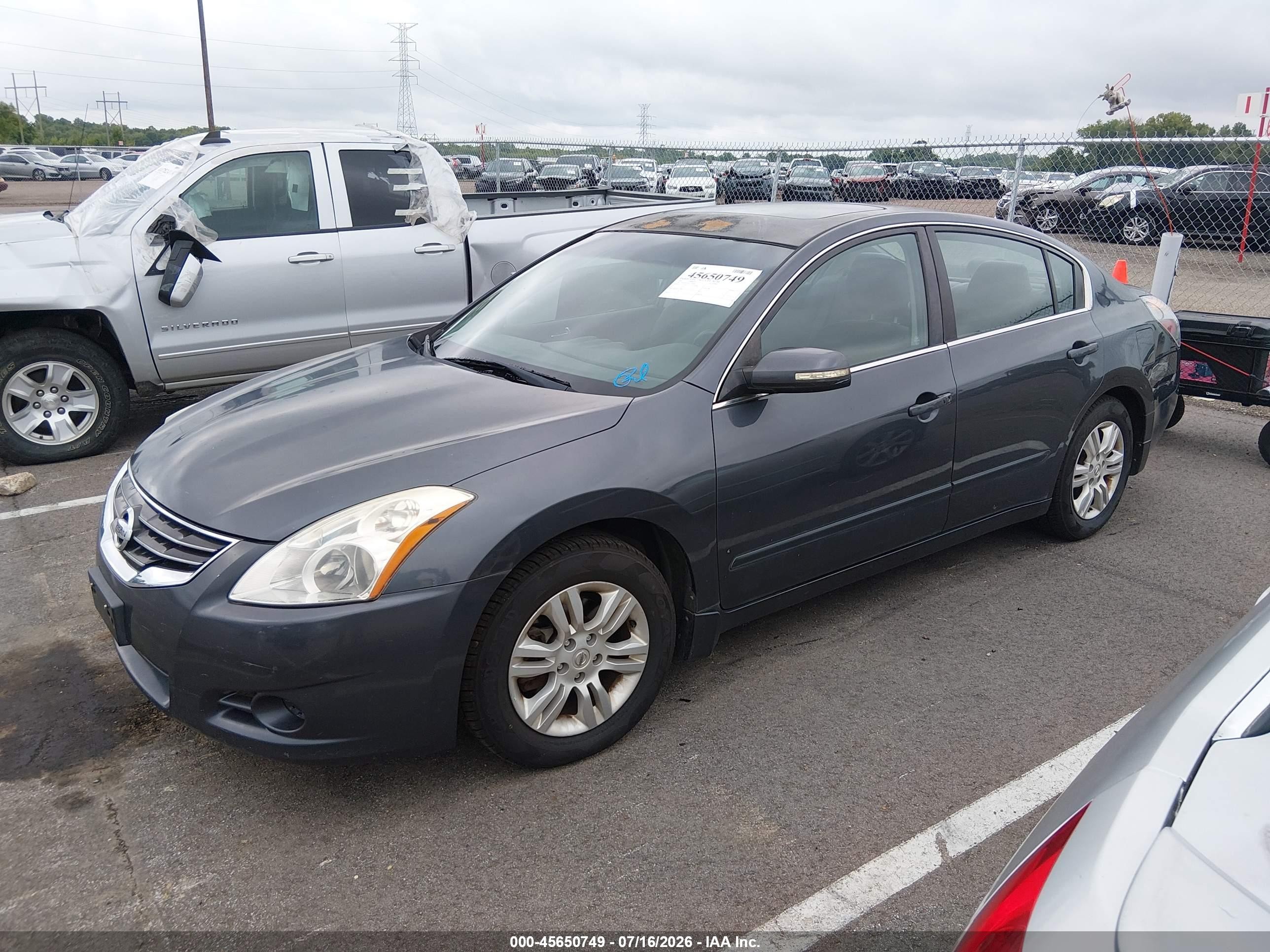 2012 Nissan Altima 2.5 S Blue vin: 1N4AL2AP0CC216409