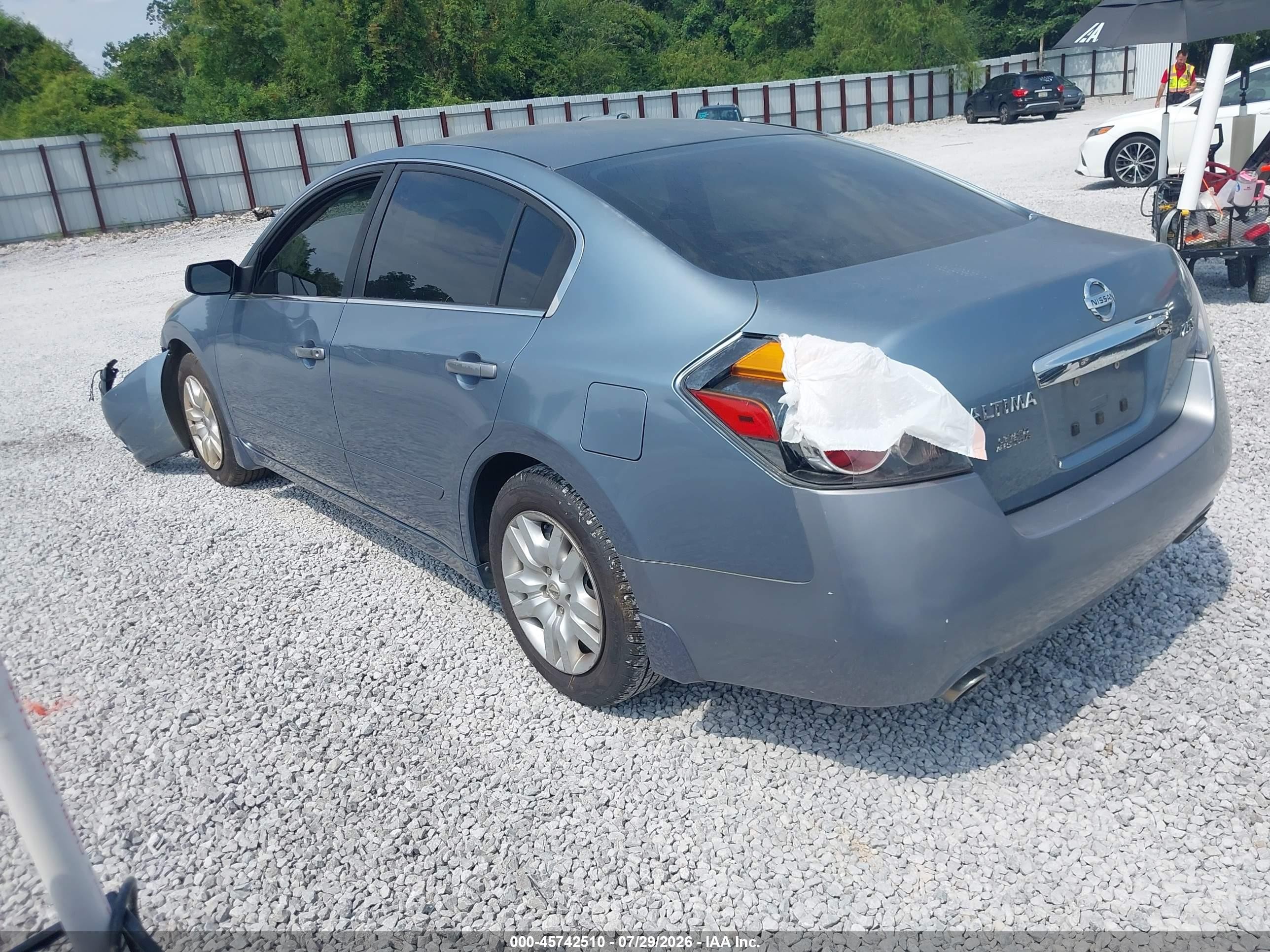 2012 Nissan Altima 2.5 S Gray vin: 1N4AL2AP0CC220220