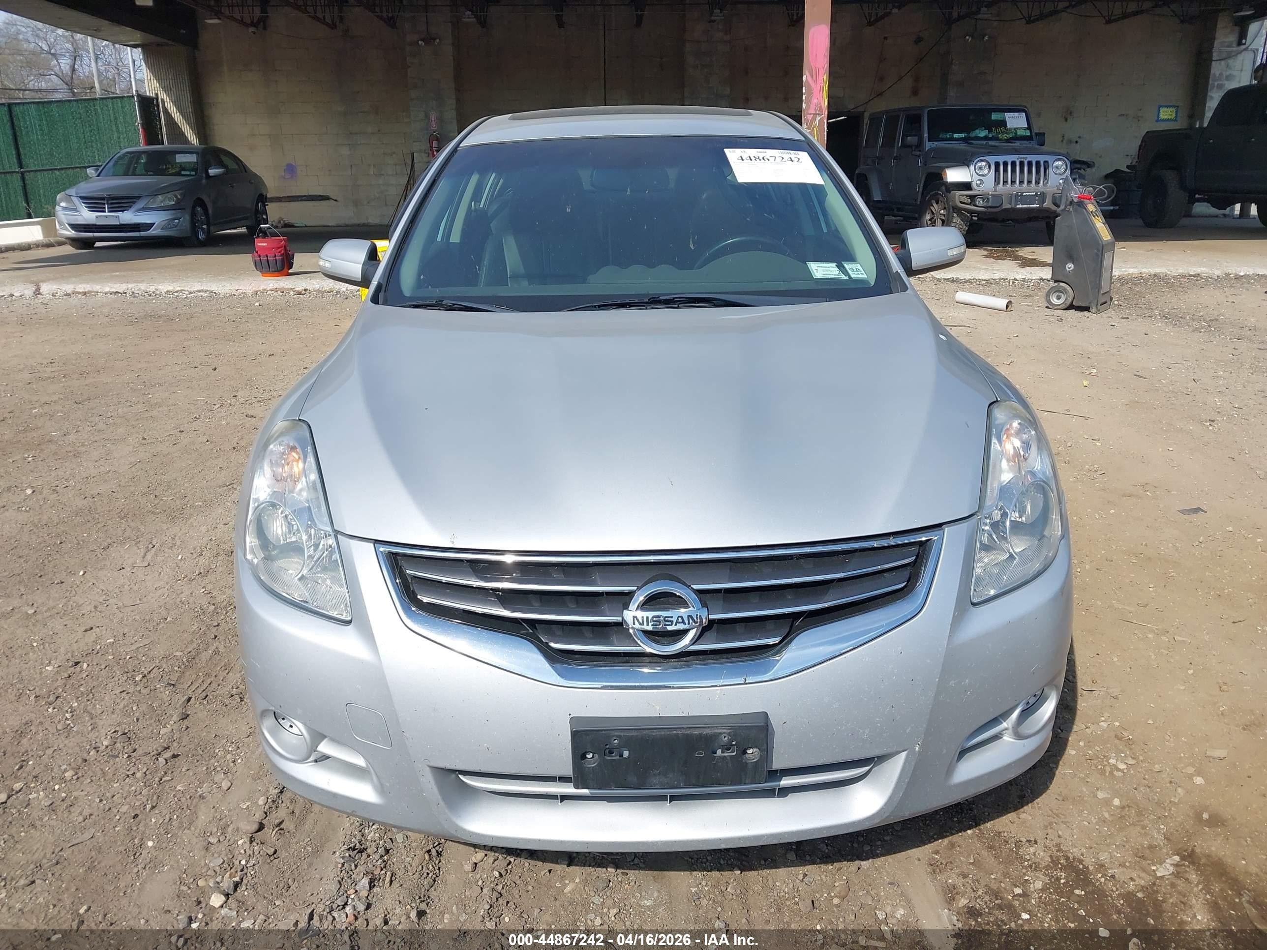 2012 Nissan Altima 2.5 S Gray vin: 1N4AL2AP0CC253086