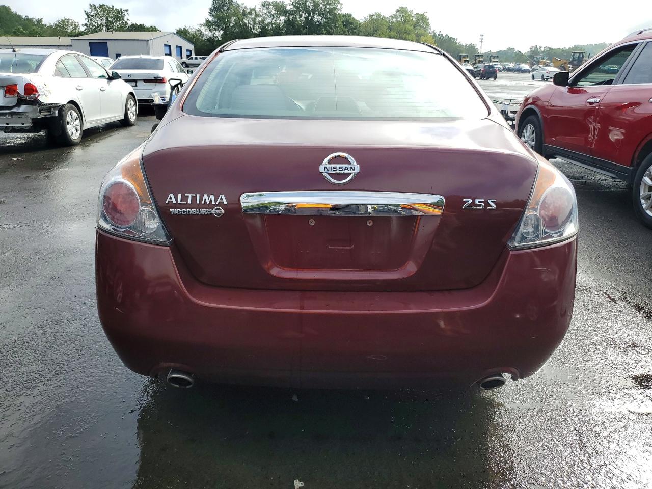 2012 Nissan Altima 2.5 Burgundy vin: 1N4AL2AP0CC255596