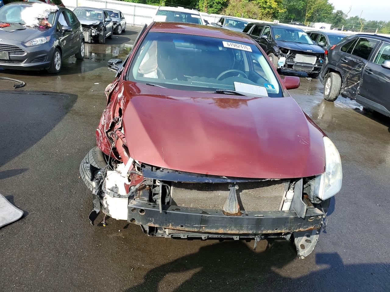 2012 Nissan Altima 2.5 Burgundy vin: 1N4AL2AP0CC255596