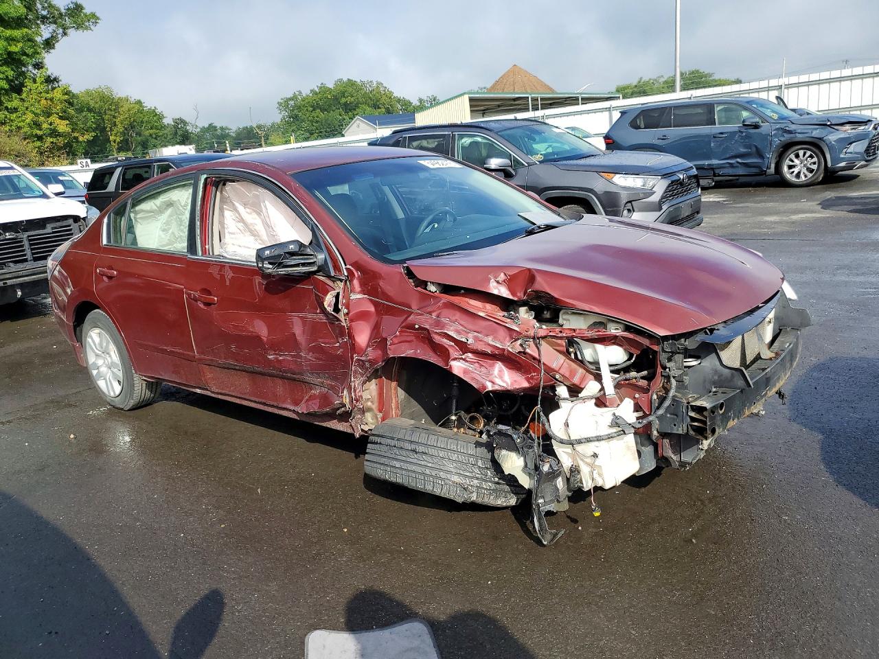 2012 Nissan Altima 2.5 Burgundy vin: 1N4AL2AP0CC255596