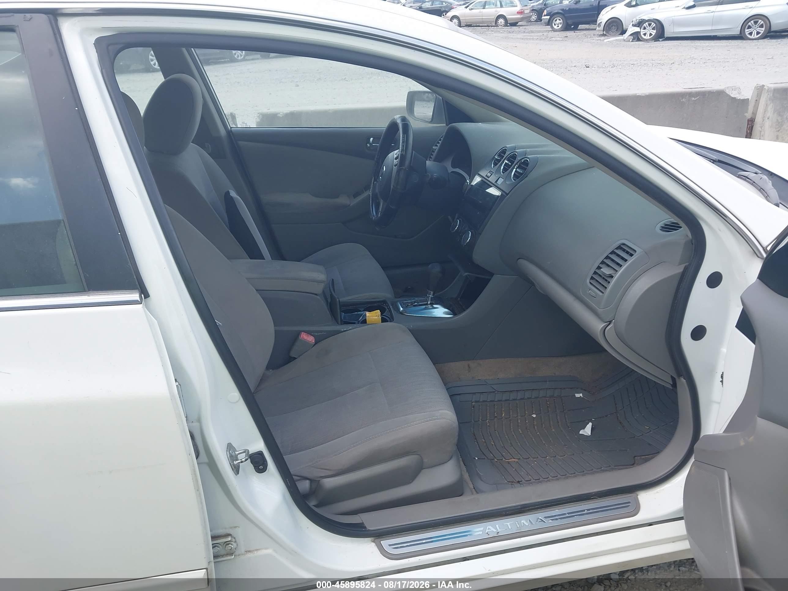 2012 Nissan Altima 2.5 S White vin: 1N4AL2AP0CN416386