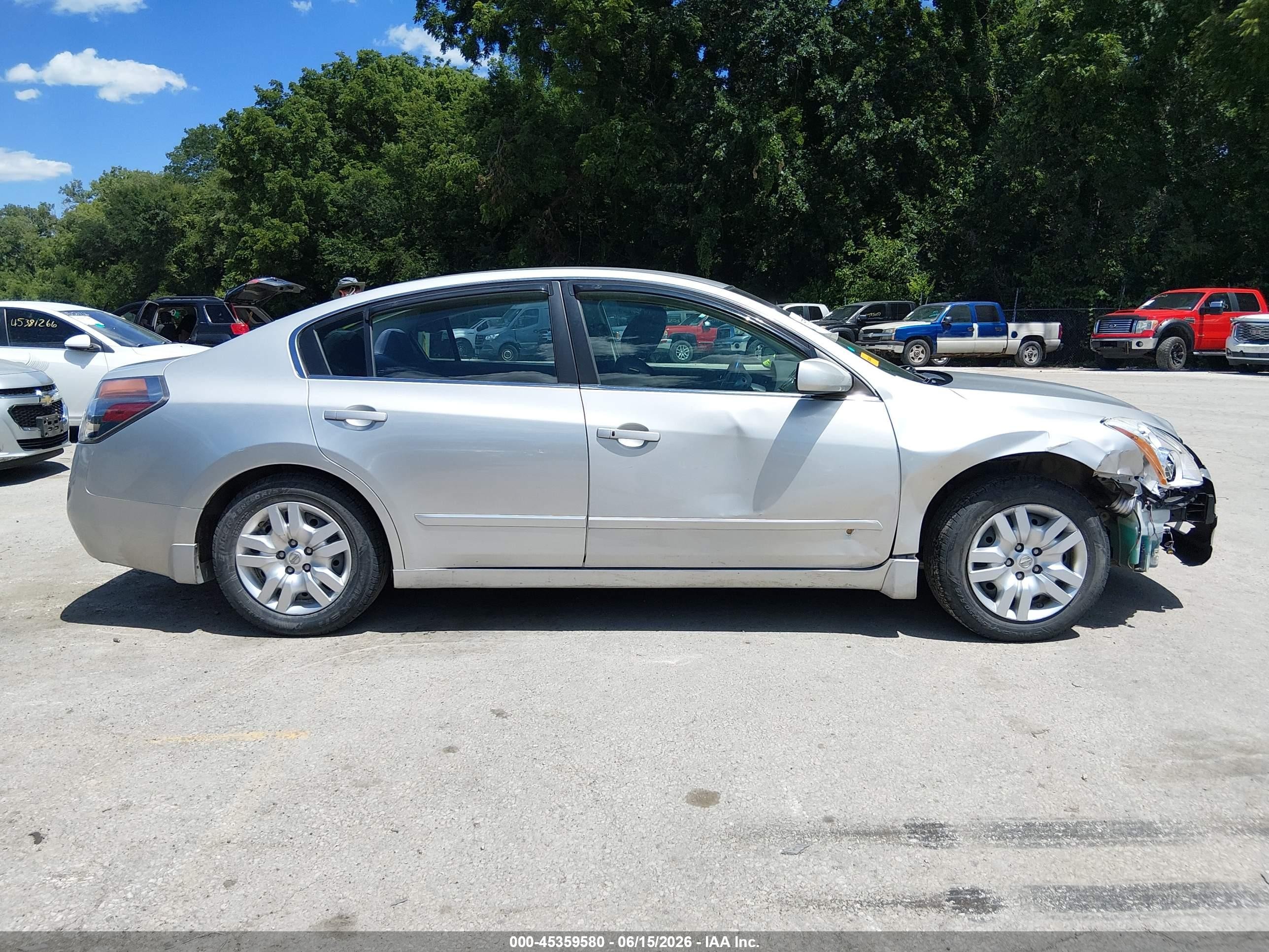 2012 Nissan Altima 2.5 S Silver vin: 1N4AL2AP0CN422561