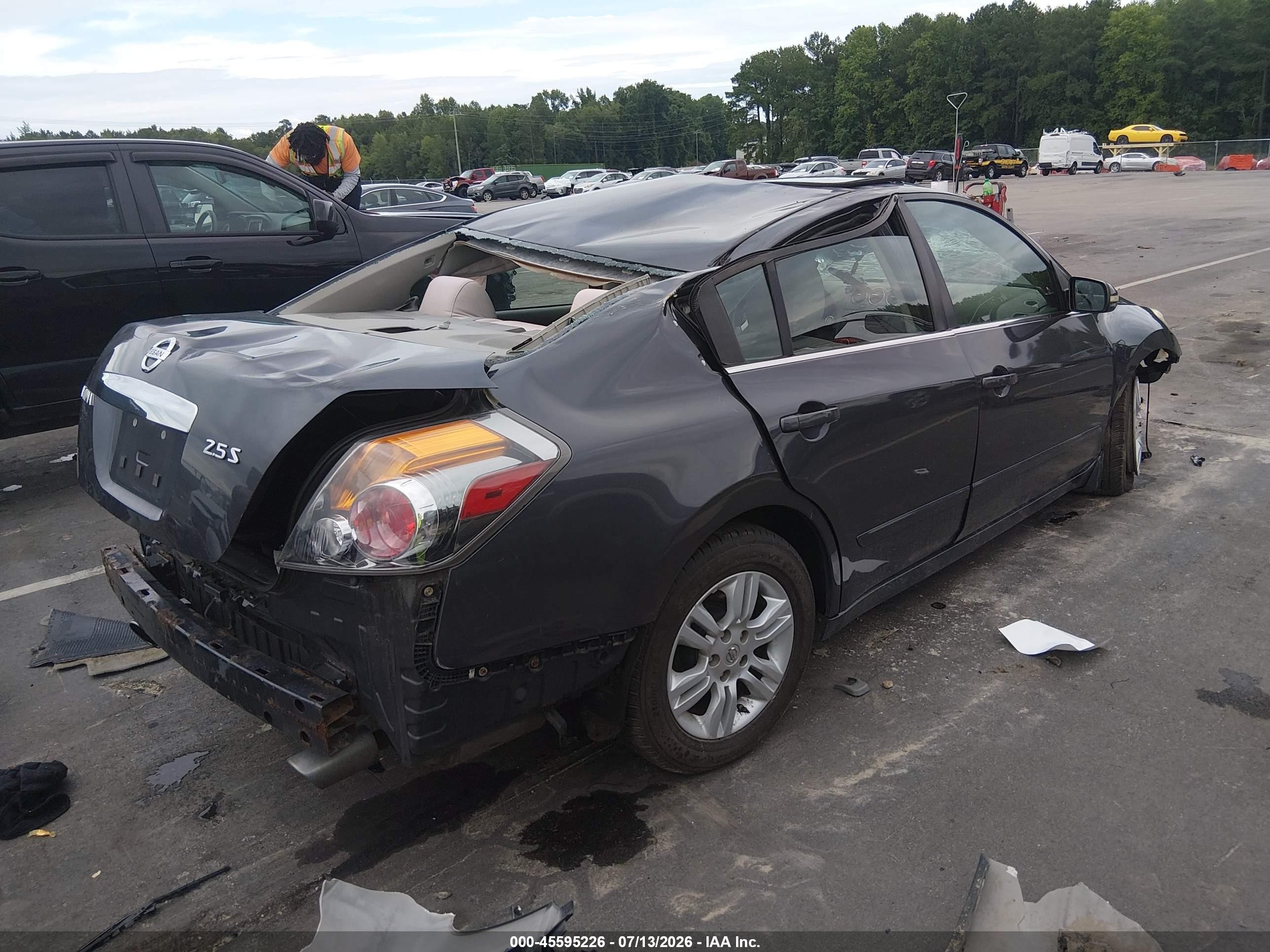 2012 Nissan Altima 2.5 S Blue vin: 1N4AL2AP0CN439053