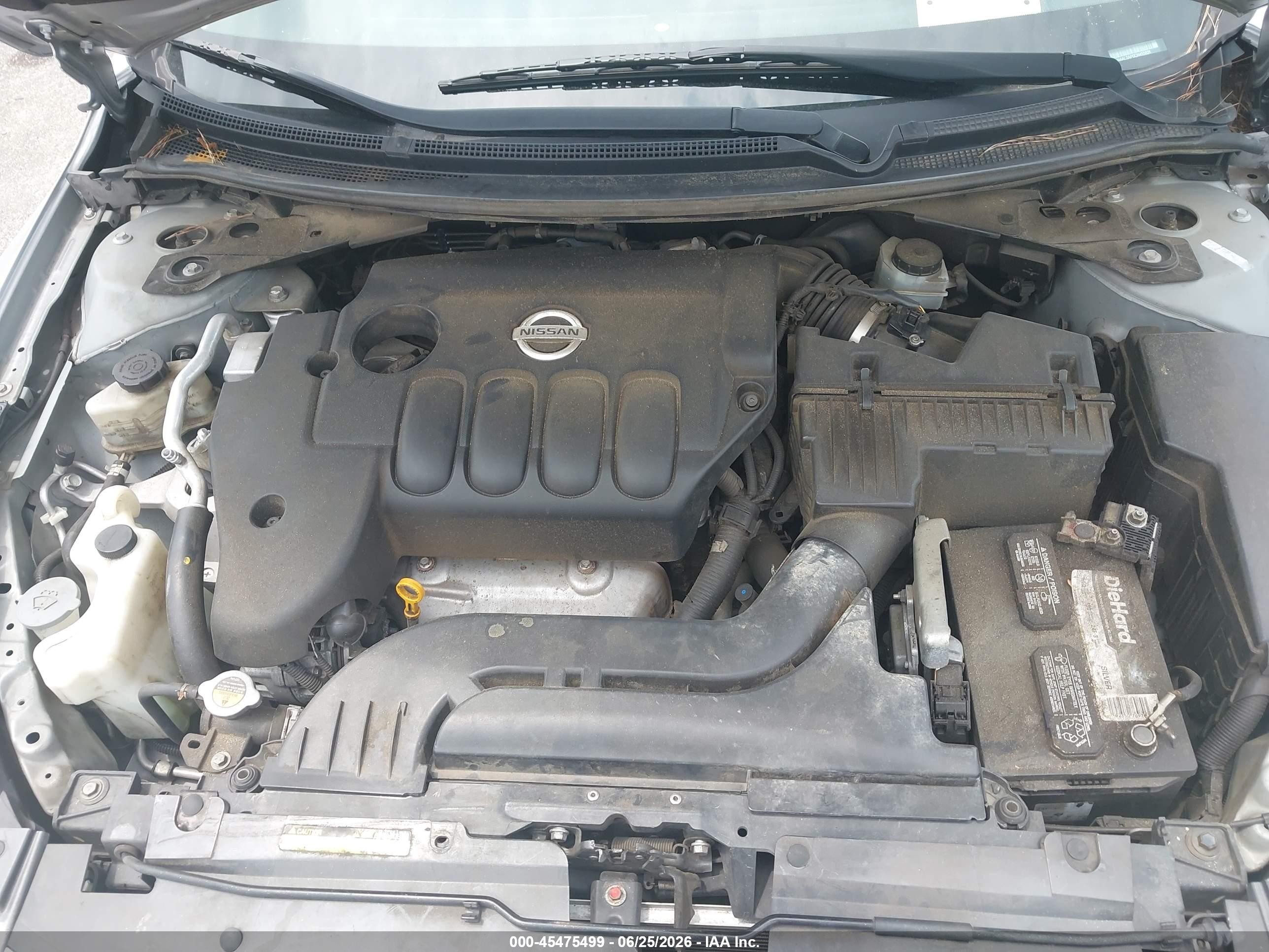 2012 Nissan Altima 2.5 S Silver vin: 1N4AL2AP0CN455608