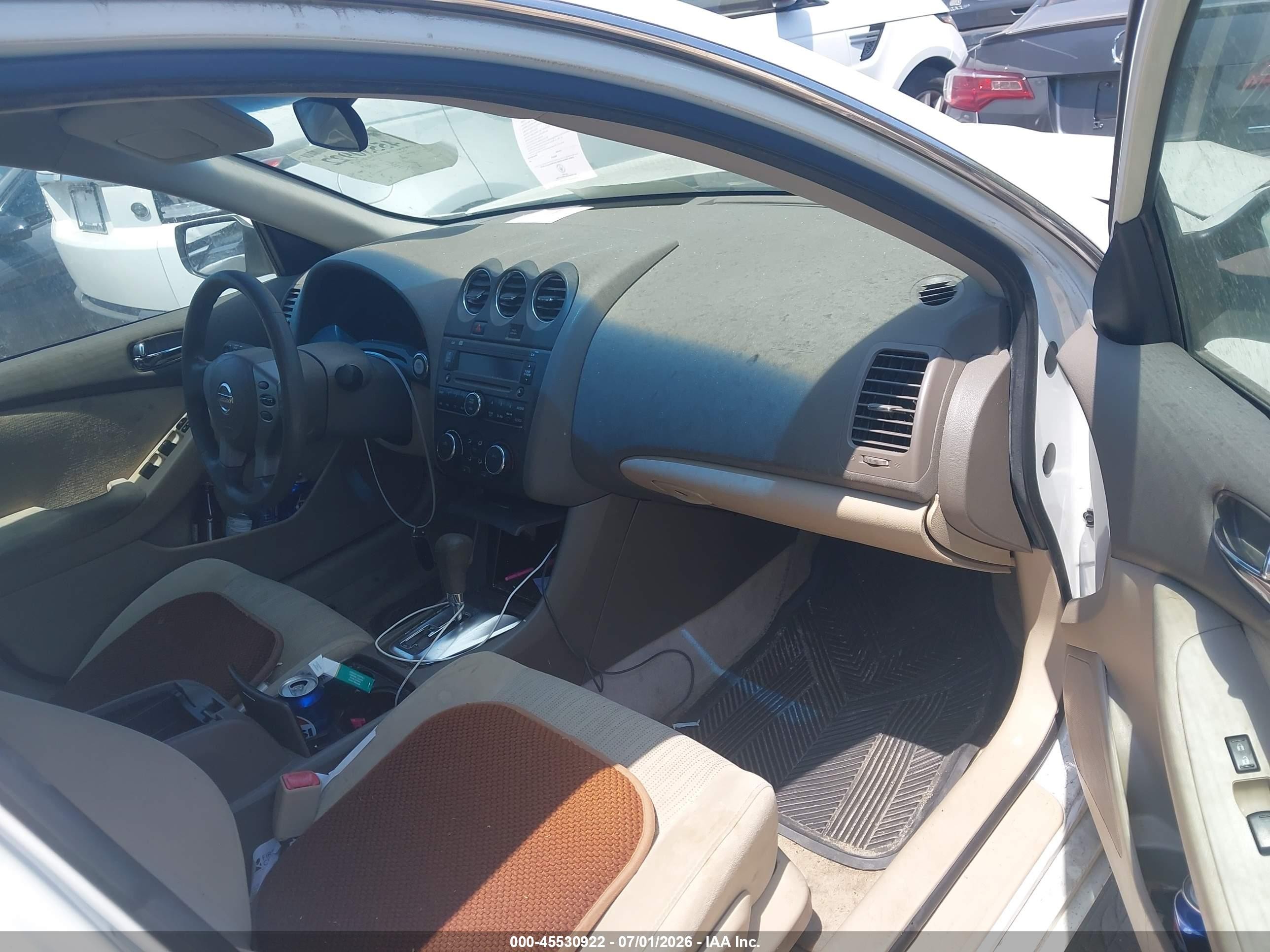 2012 Nissan Altima 2.5 S White vin: 1N4AL2AP0CN460226