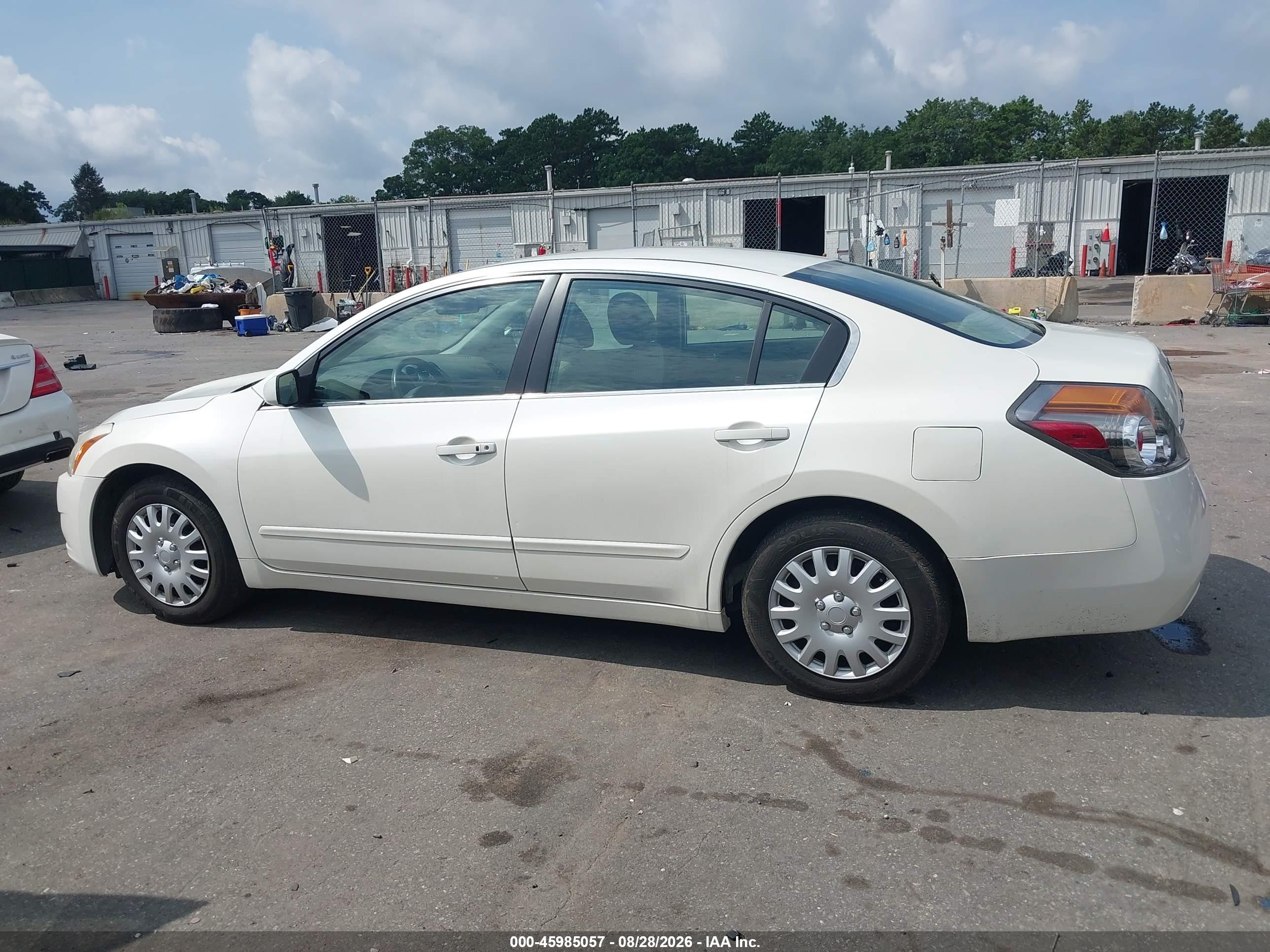 2012 Nissan Altima 2.5 S White vin: 1N4AL2AP0CN460632