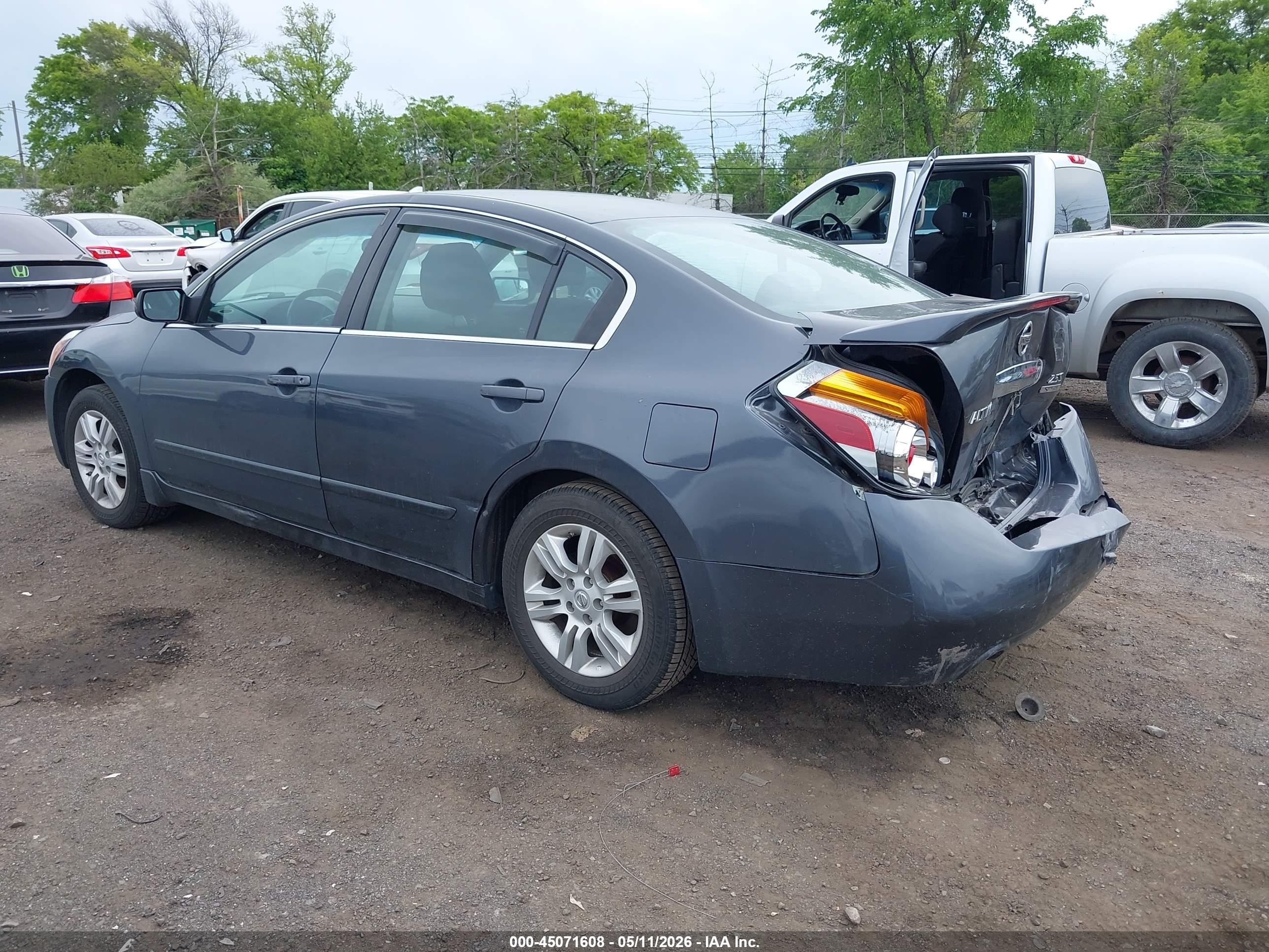 2012 Nissan Altima 2.5 S Gray vin: 1N4AL2AP0CN474157