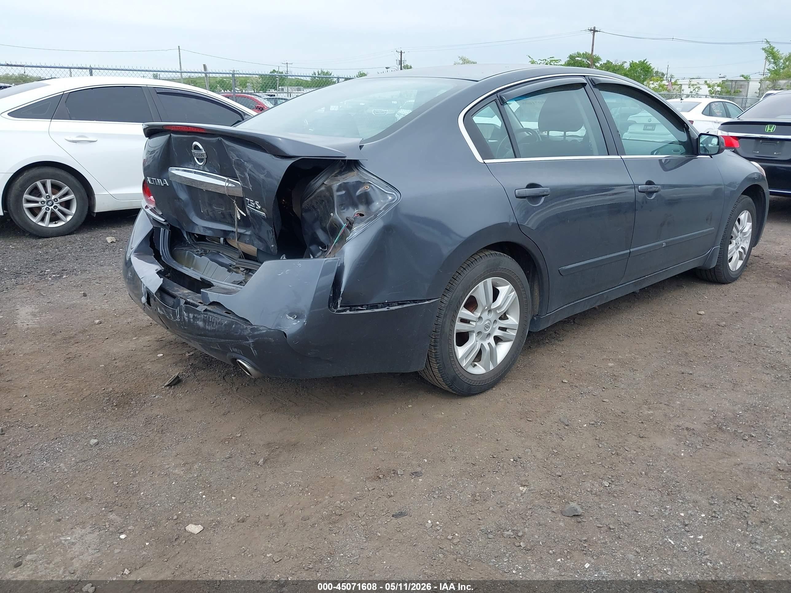 2012 Nissan Altima 2.5 S Gray vin: 1N4AL2AP0CN474157