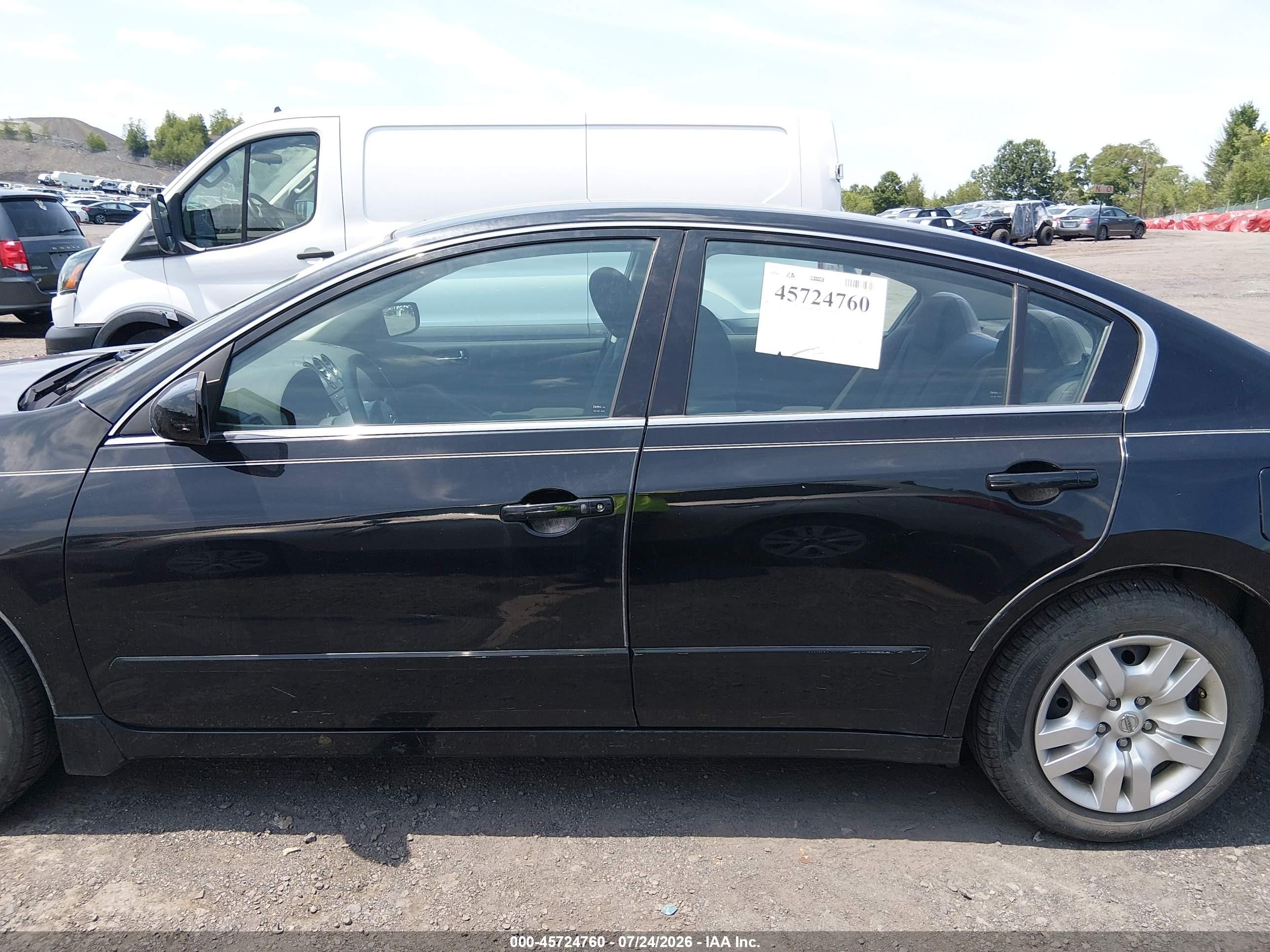 2012 Nissan Altima 2.5 S Black vin: 1N4AL2AP0CN484199