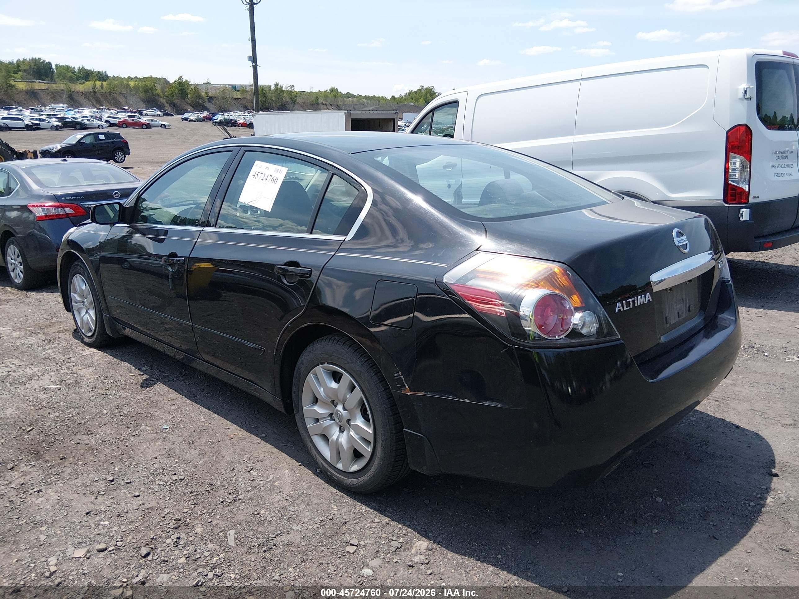 2012 Nissan Altima 2.5 S Black vin: 1N4AL2AP0CN484199