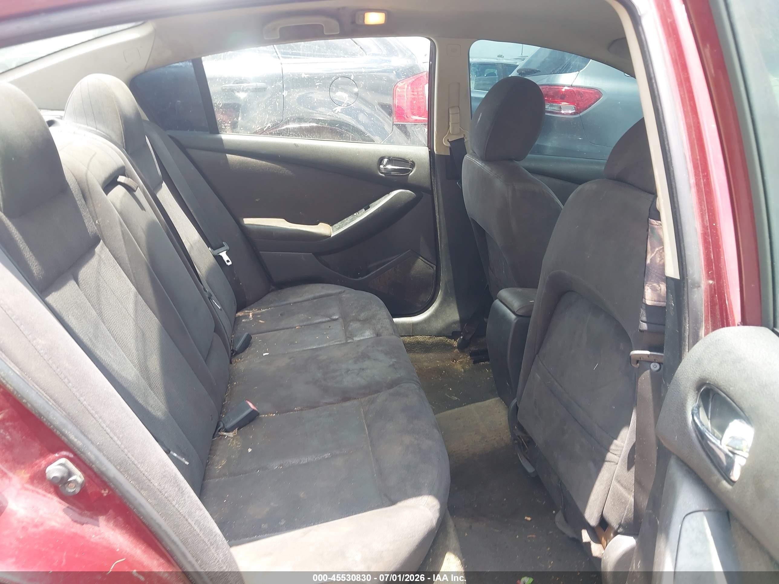 2012 Nissan Altima 2.5 S Maroon vin: 1N4AL2AP0CN488026